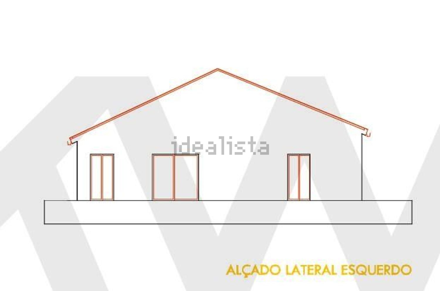 小楼房或独栋别墅出售在Beco dos Lopes, Vilela - 平面图