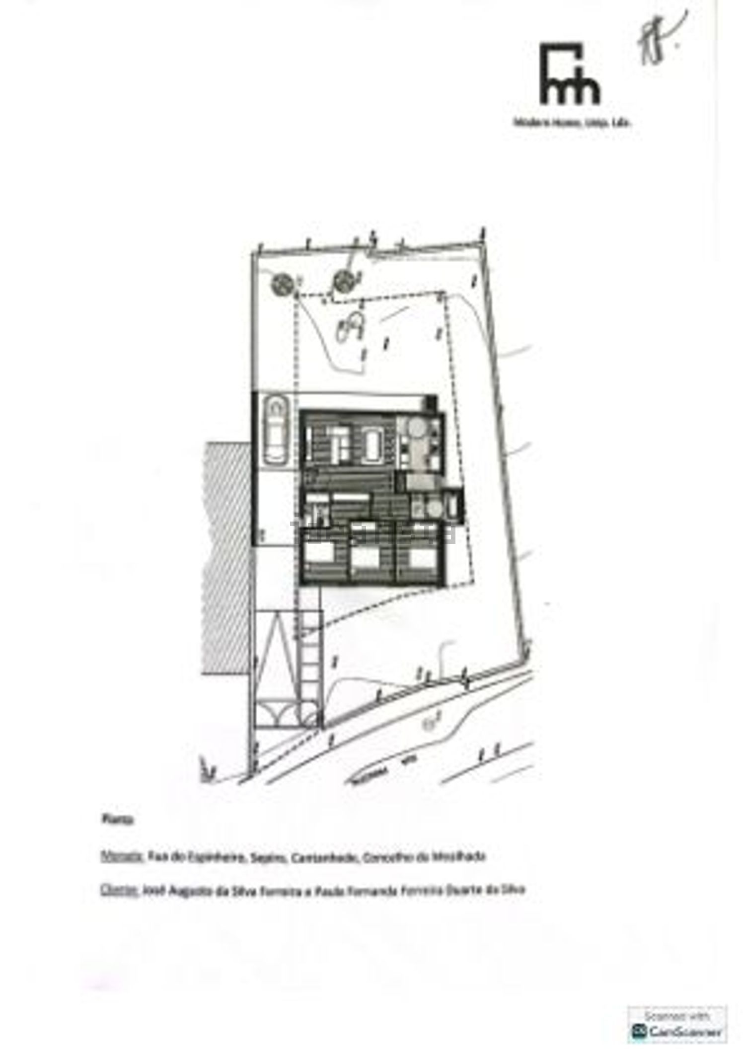 公寓 t3出售在Rua Barreiras, 19 - 平面图