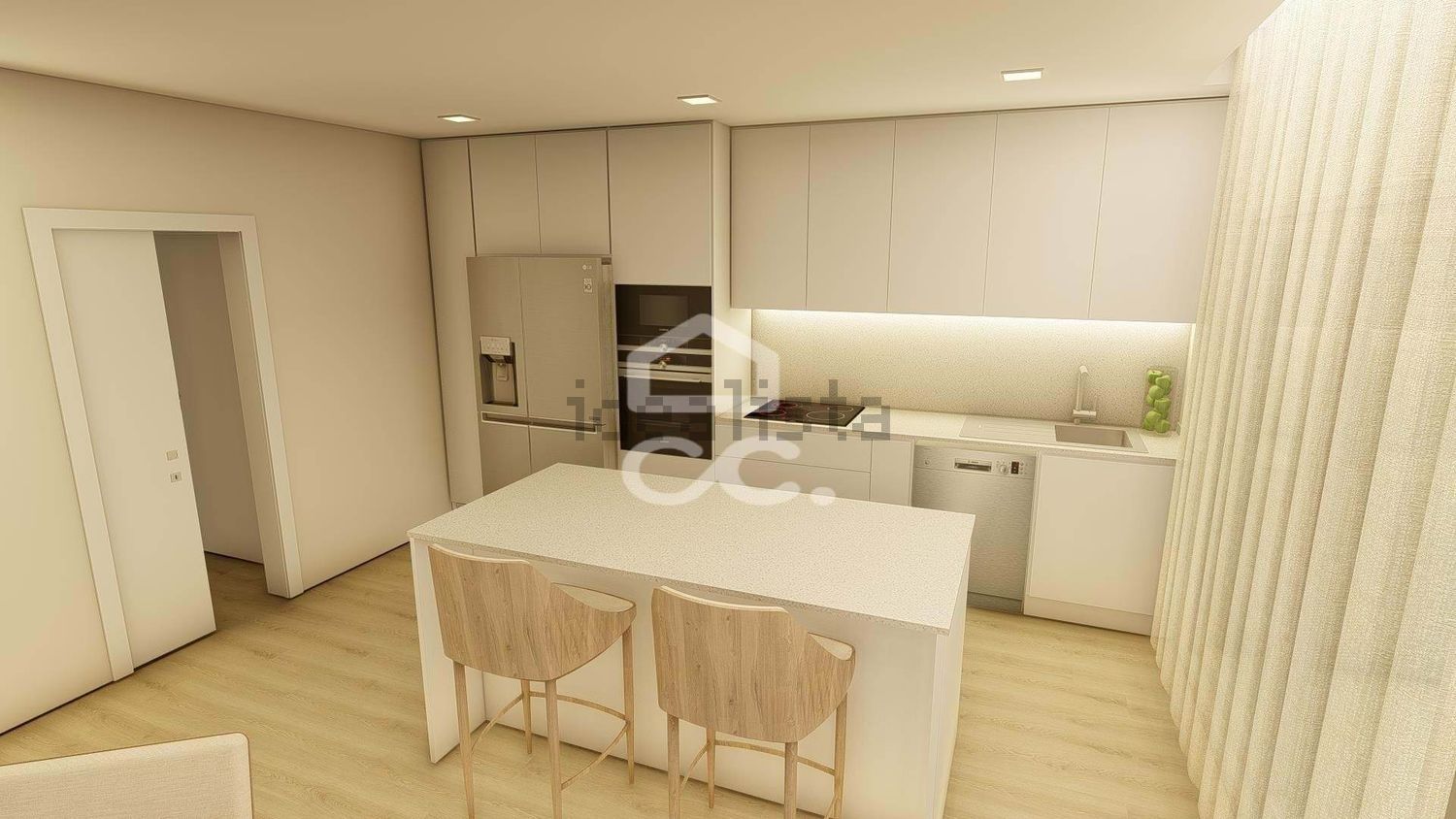 公寓 t3出售在São Pedro - 厨房