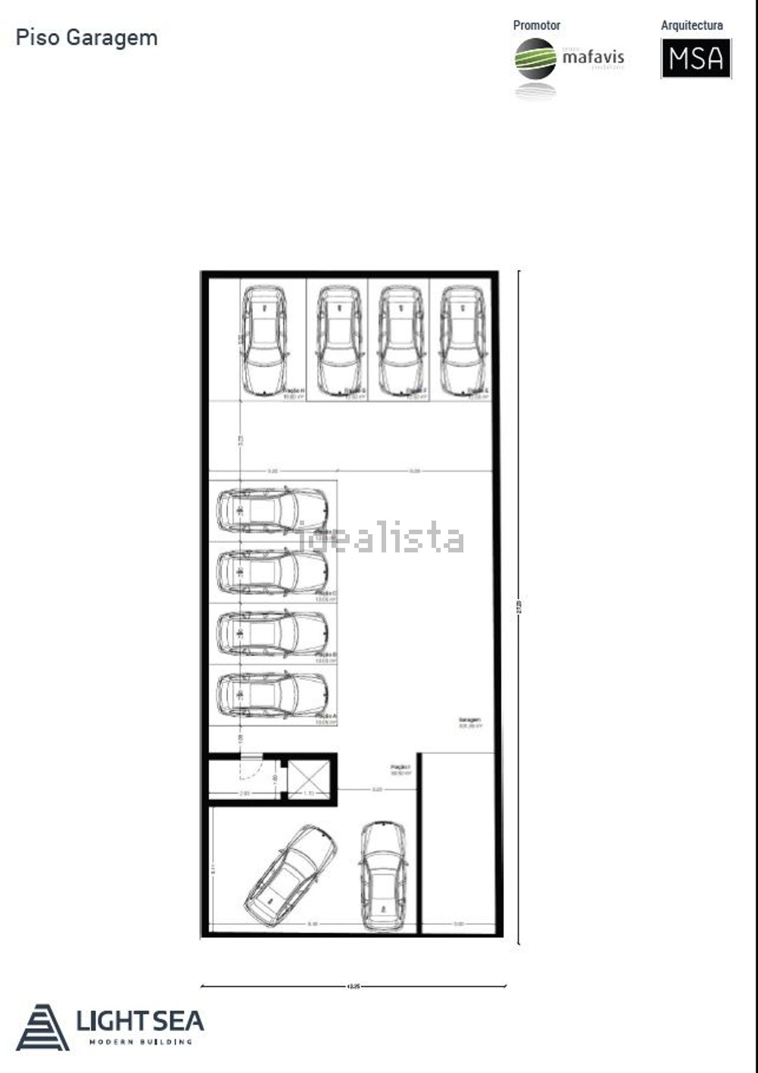 公寓 t2出售在Rua 19 s/n - 平面图
