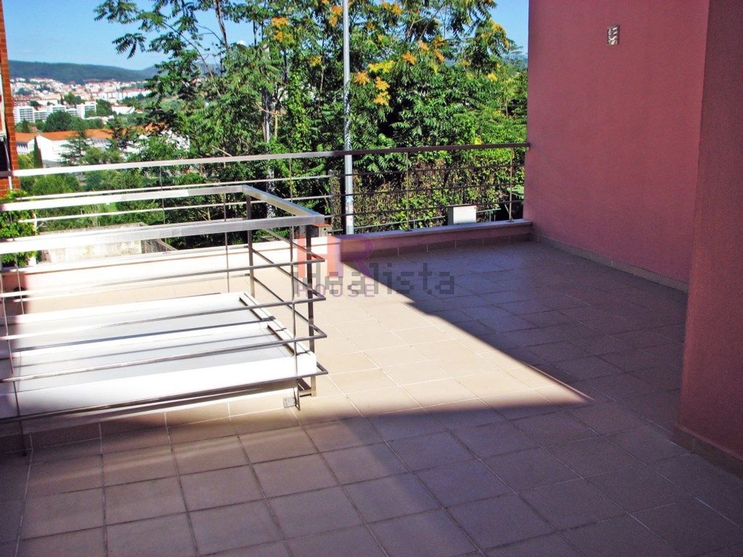 出租公寓 t1在Santa Clara e Castelo Viegas - 阳台
