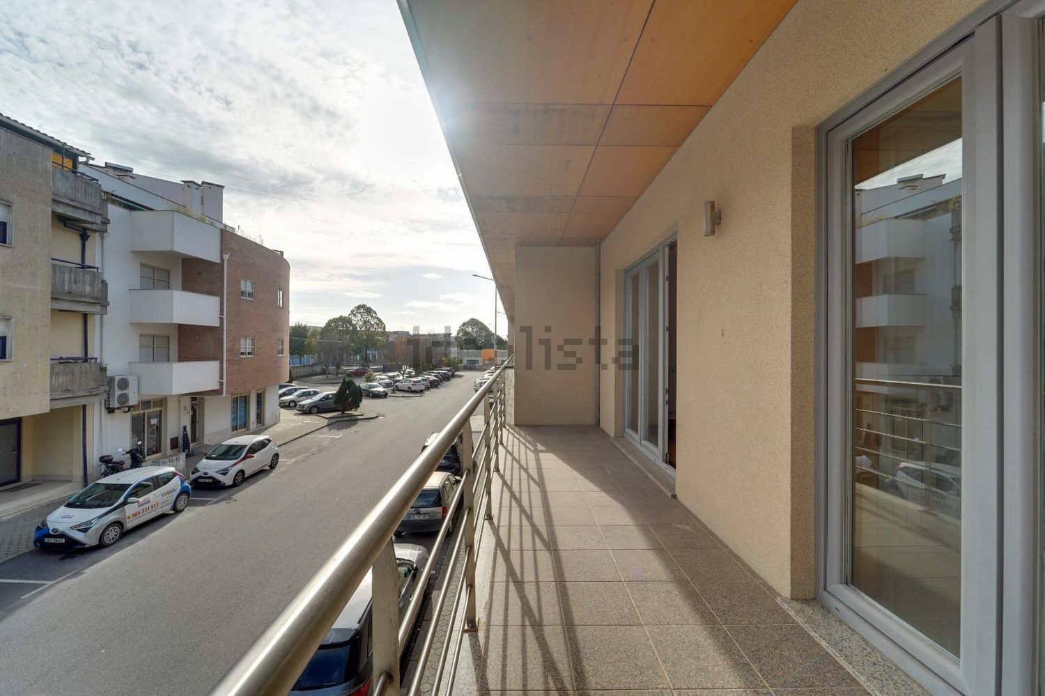 出租公寓 t2在Rua António Farela, 10 - 阳台