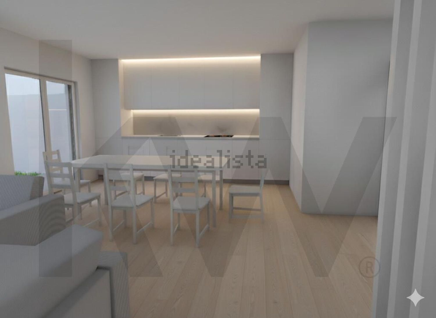 小楼房或独栋别墅出售Gafanha da encarnação s/n - 客厅