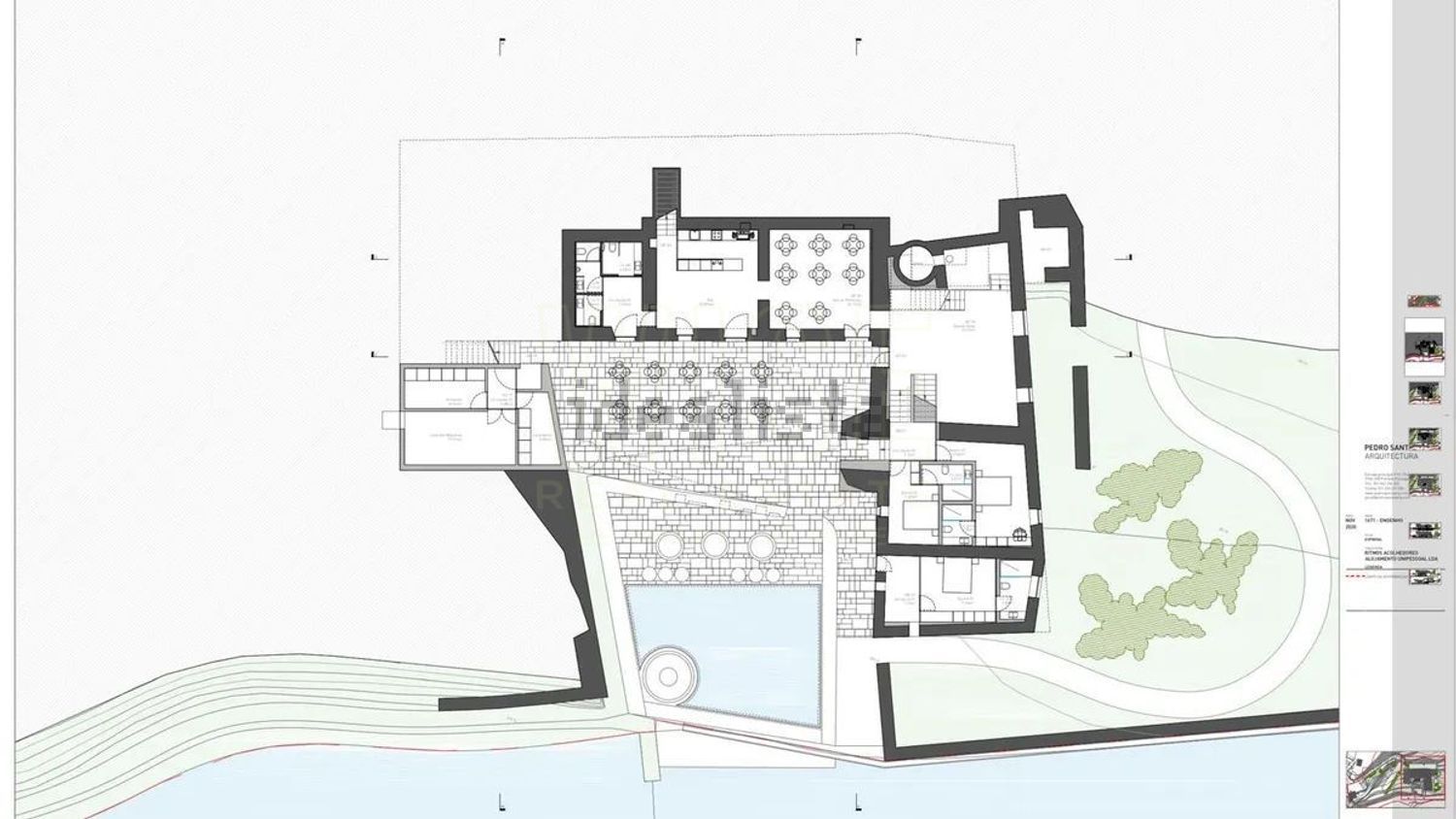 小楼房或独栋别墅出售在Penela e Rabaçal - 平面图