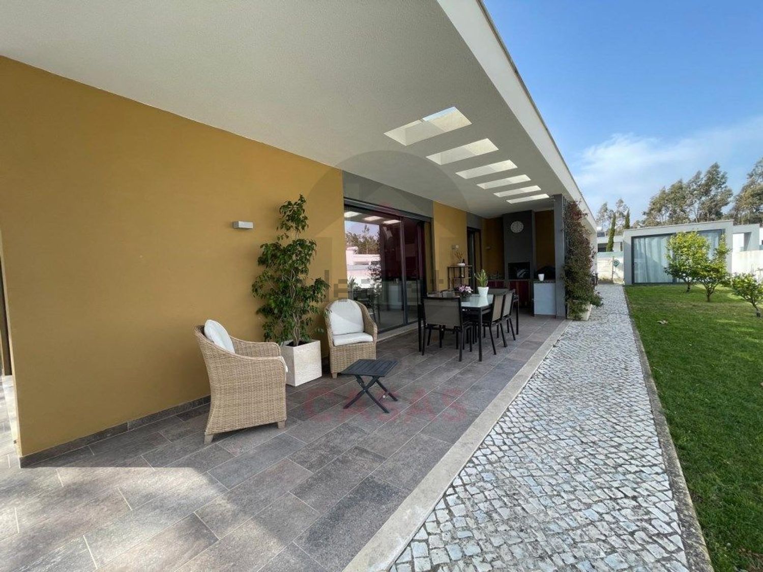 小楼房或独栋别墅出售在Foz do Arelho - 阳台