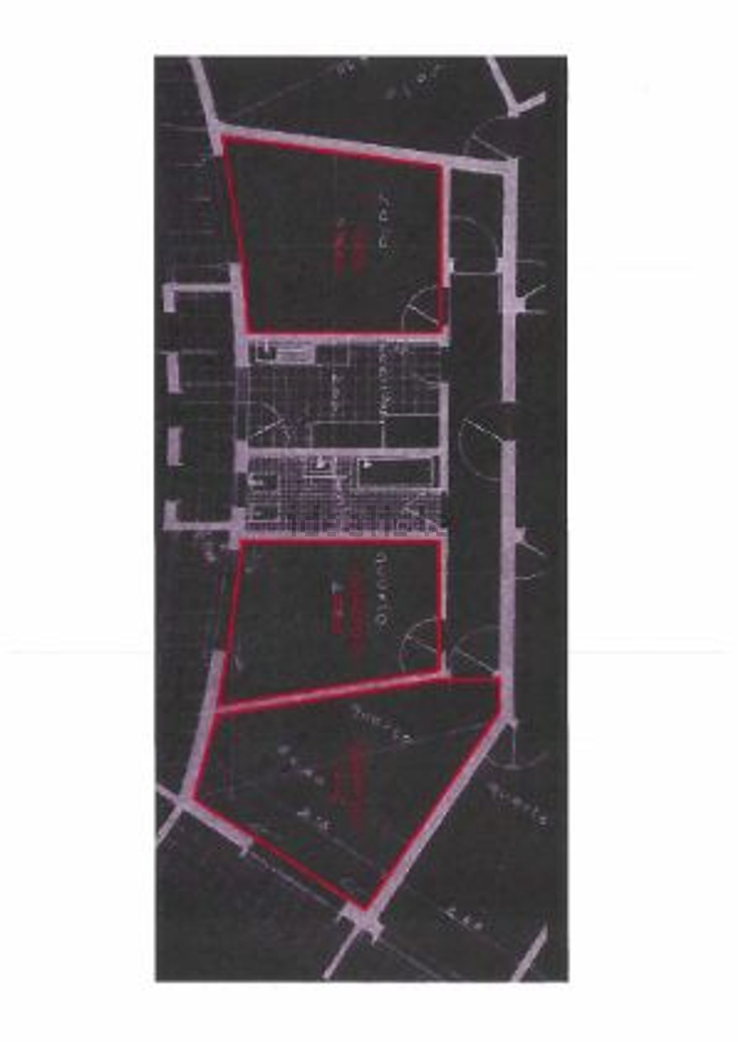 公寓 t2出售在Rua Ferreira de Castro - 平面图