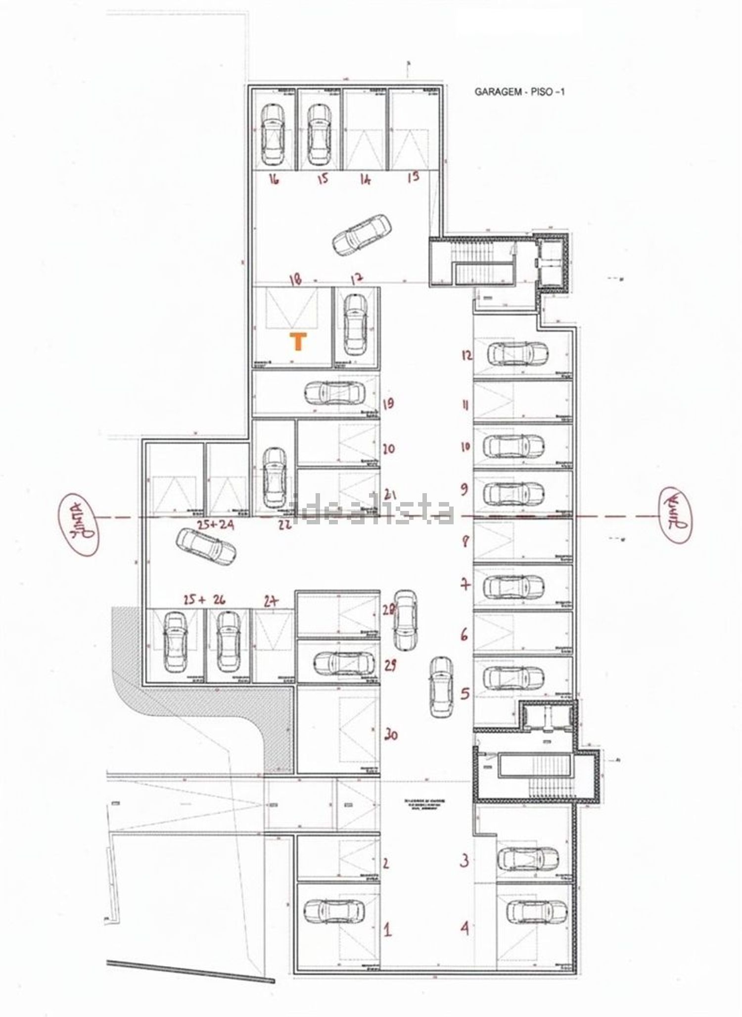 公寓 t2出售在Olivais - 平面图
