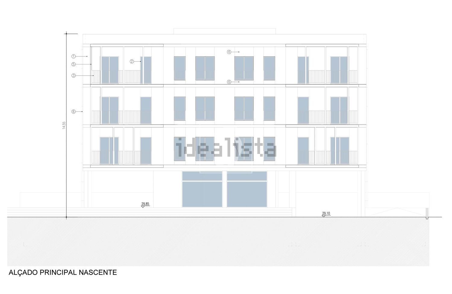 公寓 t1出售在Avanca - 平面图