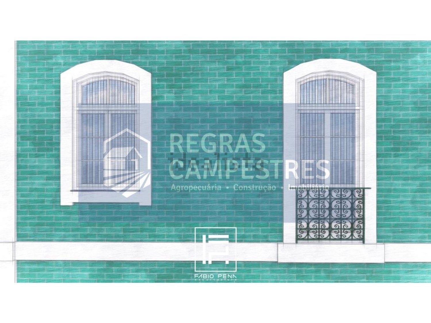 小楼房或独栋别墅出售在Arcos e Mogofores - 平面图