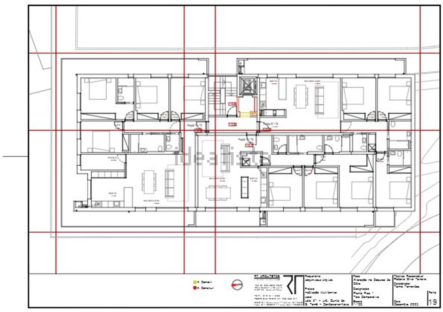 复式公寓出售Urbanização da Quinta de São Tomé s/n - 平面图