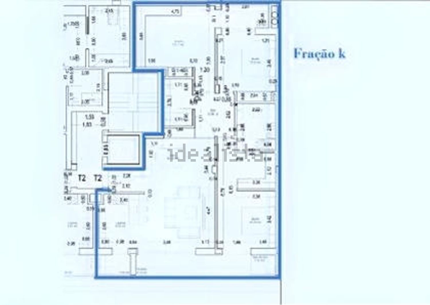 公寓 t3出售在Avenida Fernandes Lavrador - 平面图