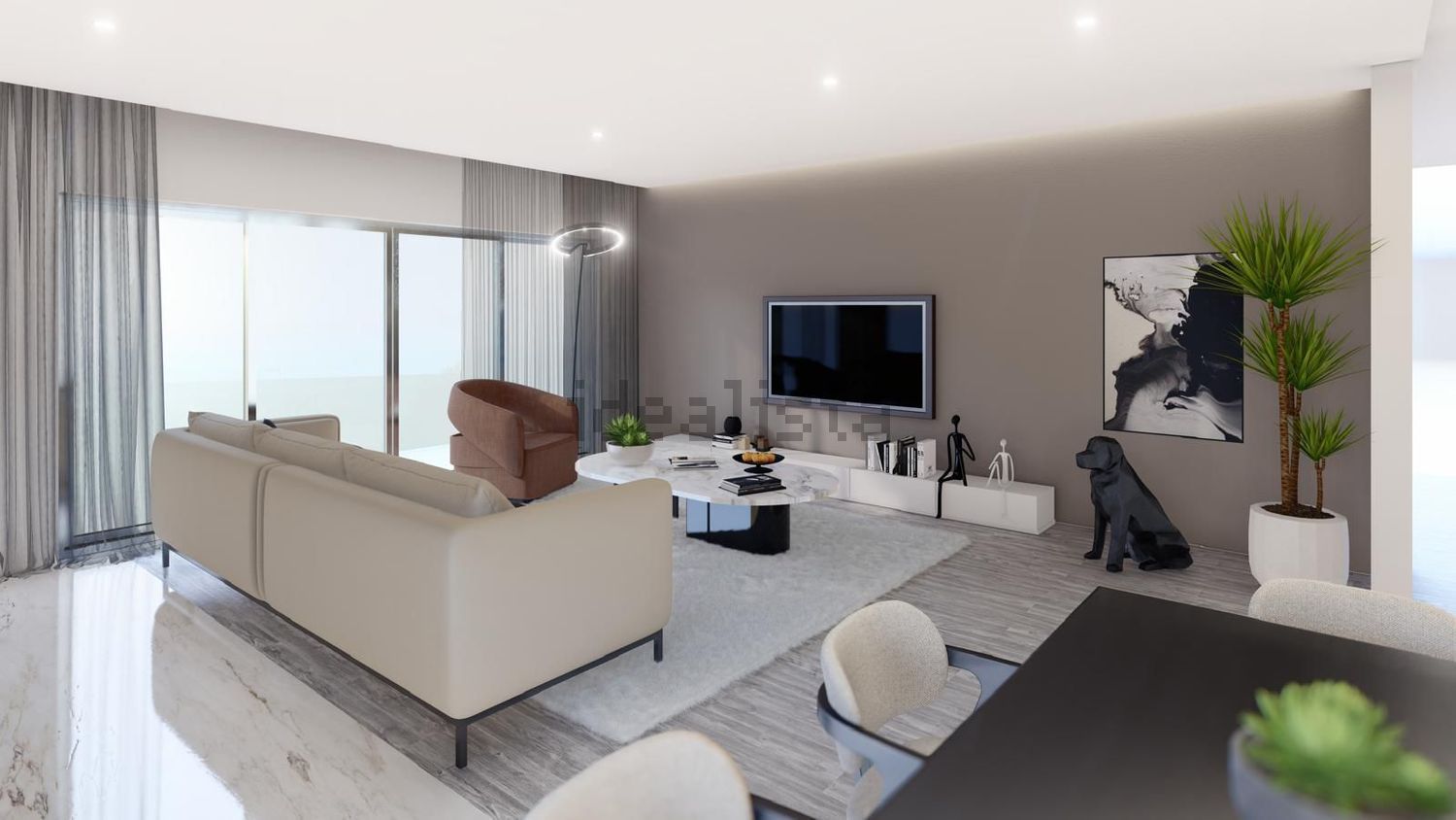 公寓 t2出售在Rua principal - 客厅