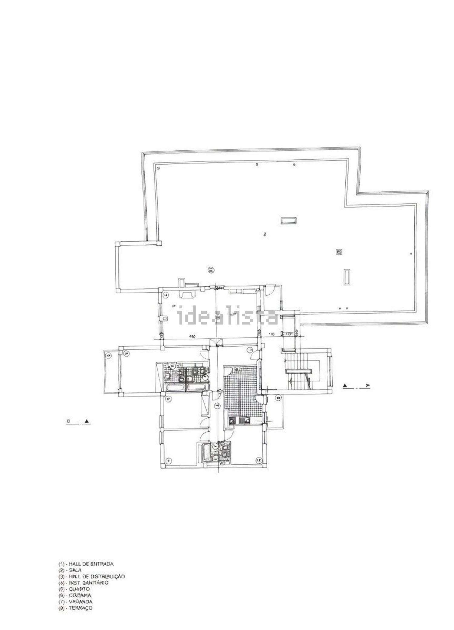 顶层公寓出售在Torres do Mondego - 平面图