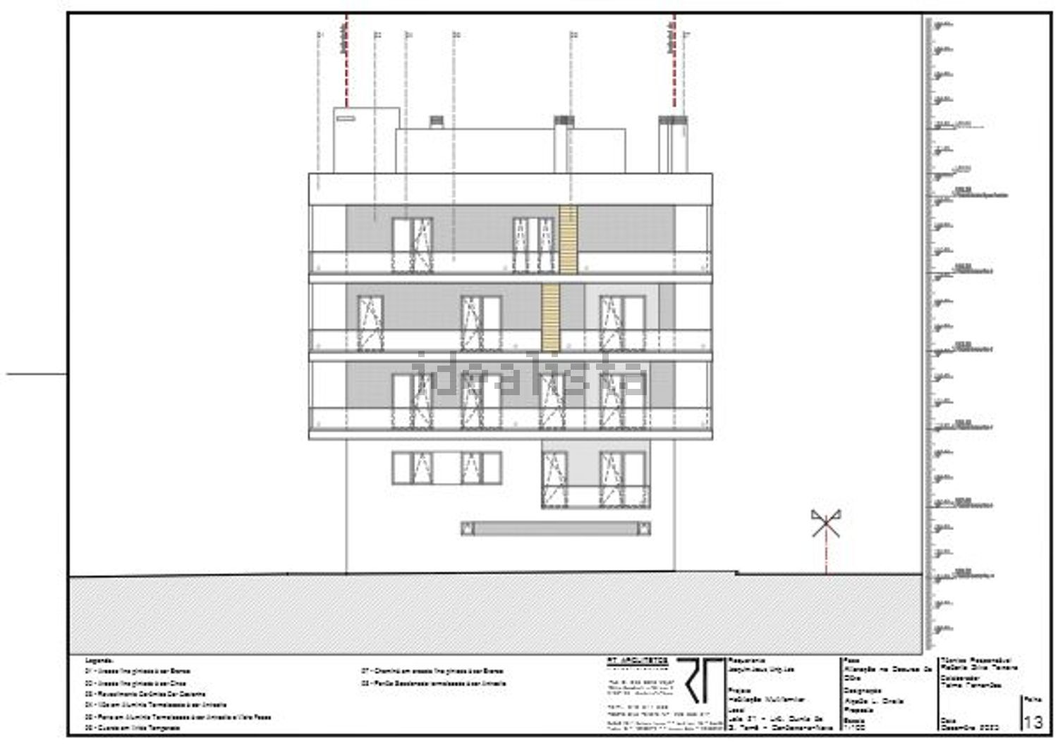 复式公寓出售Urbanização da Quinta de São Tomé s/n - 平面图
