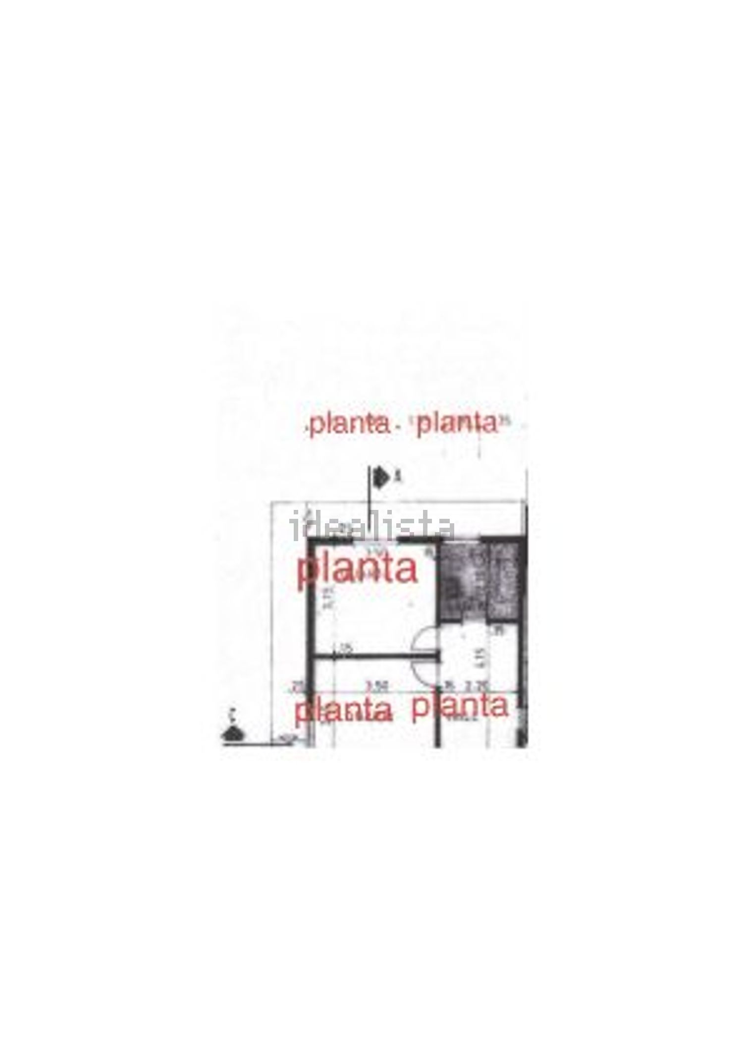 公寓 t2出售在Rua da gas - 平面图