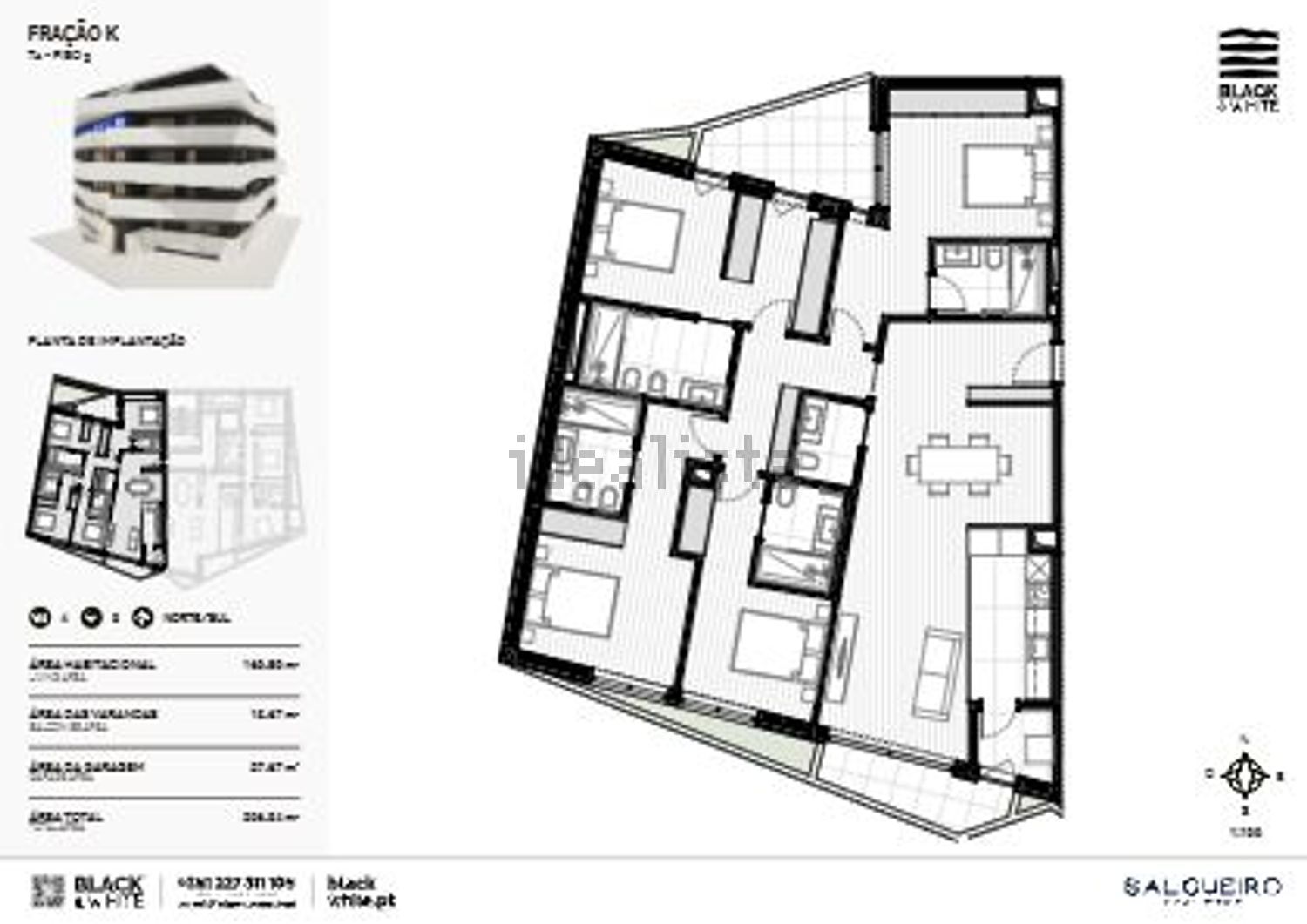 公寓 t4出售在Rua de São Martinho s/n - 平面图