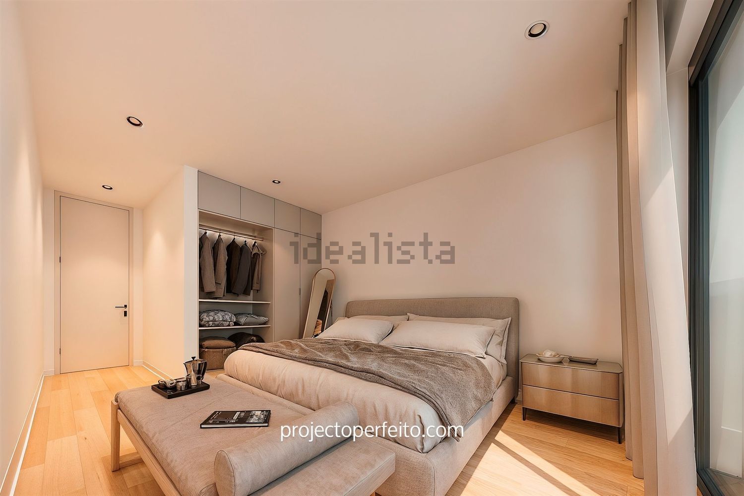 联排别墅出售在Praia - 卧室