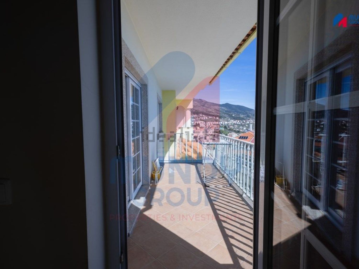 出租公寓 t3在Covilhã e Canhoso - 露台