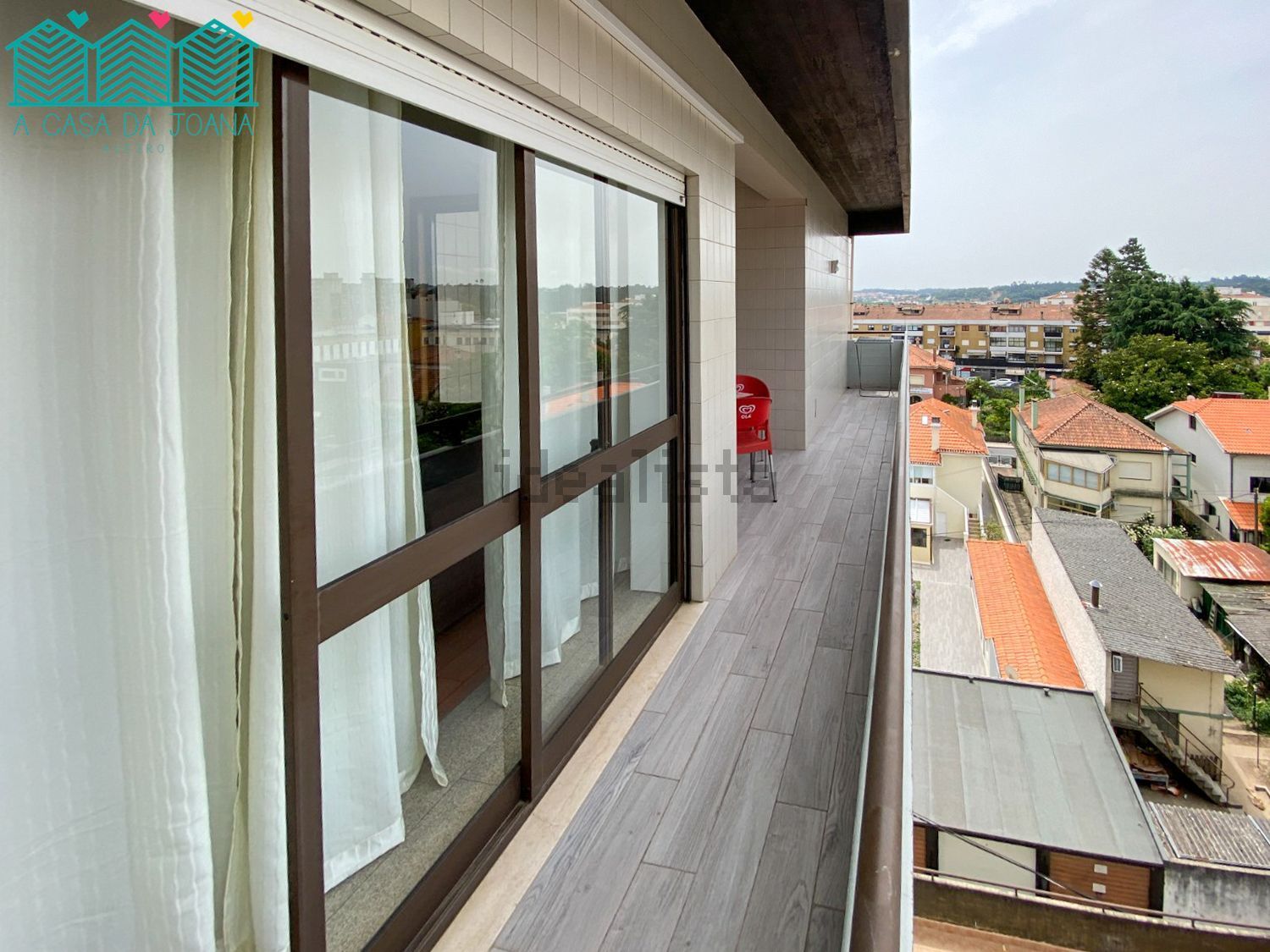 出租公寓 t3在Travessa Engenheiro José Bastos Xavier s/n - 露台