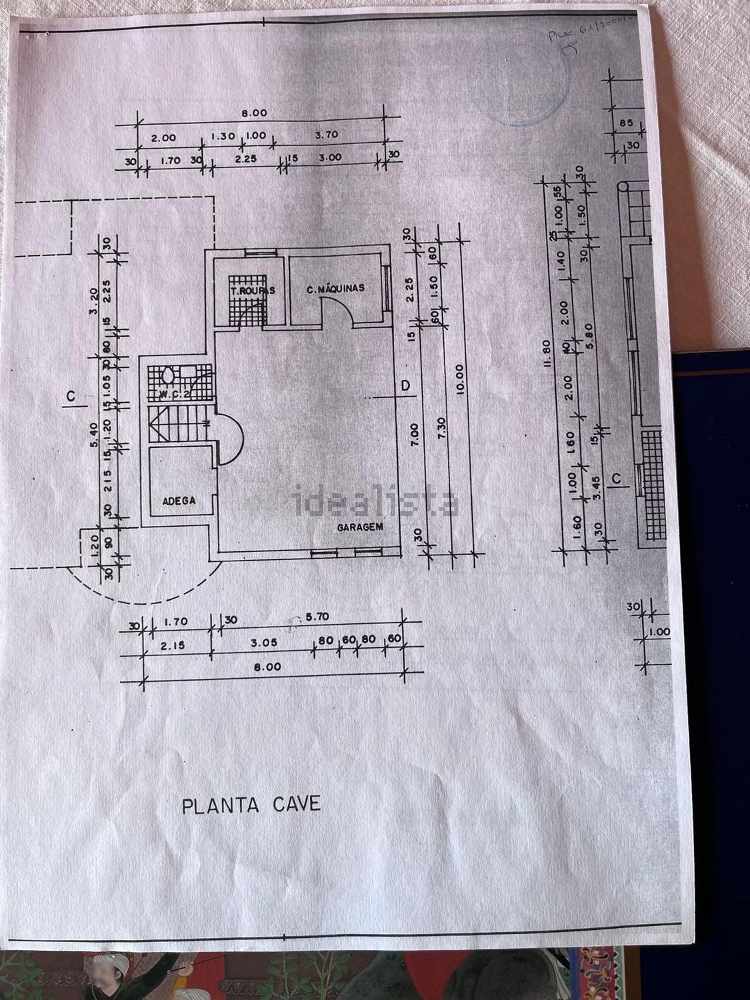 小楼房或独栋别墅出售在Rua da Escola, 23 - 平面图