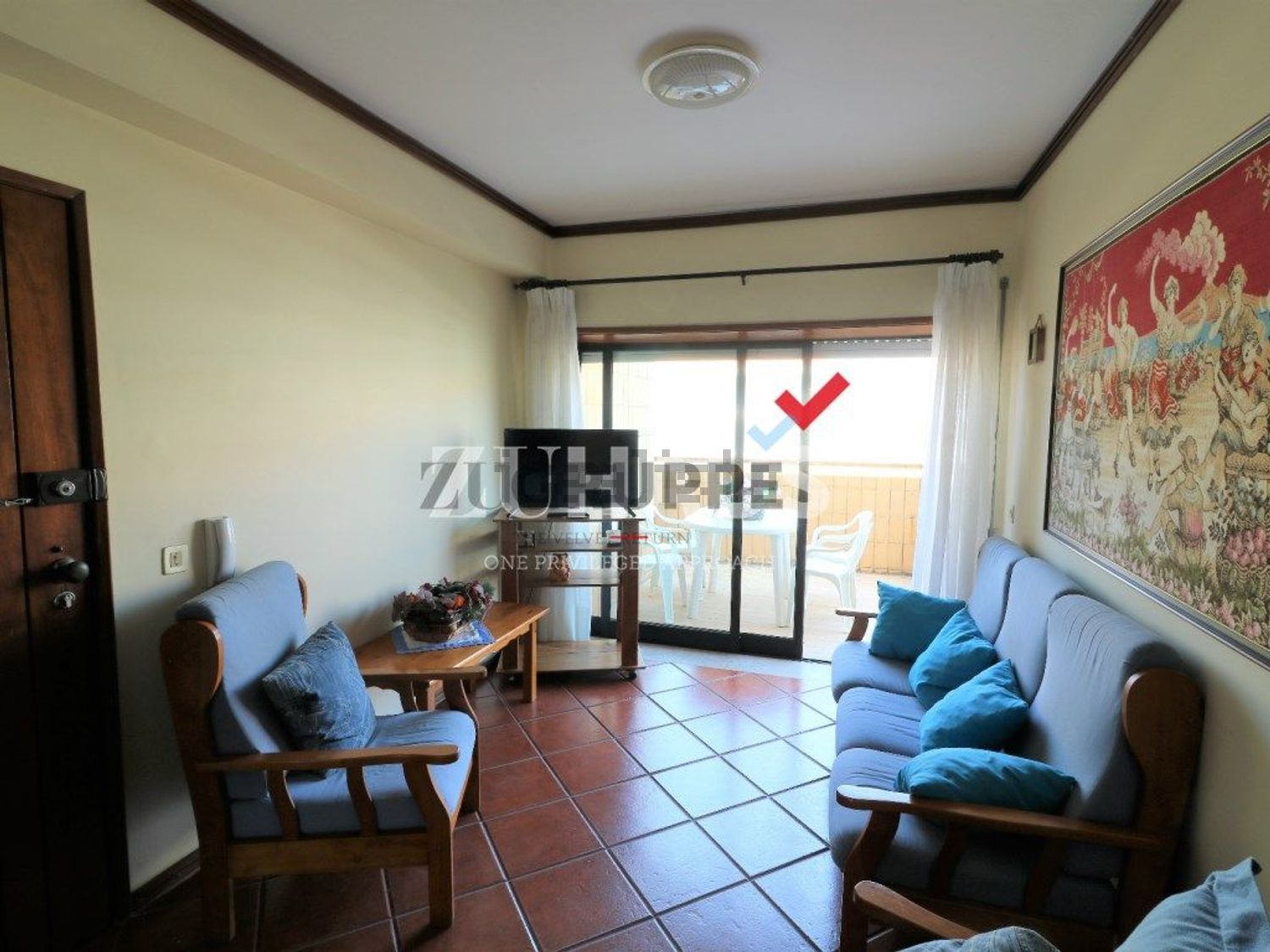 出租公寓 t2在Avenida Fernandes Lavrador, 190 - 客厅