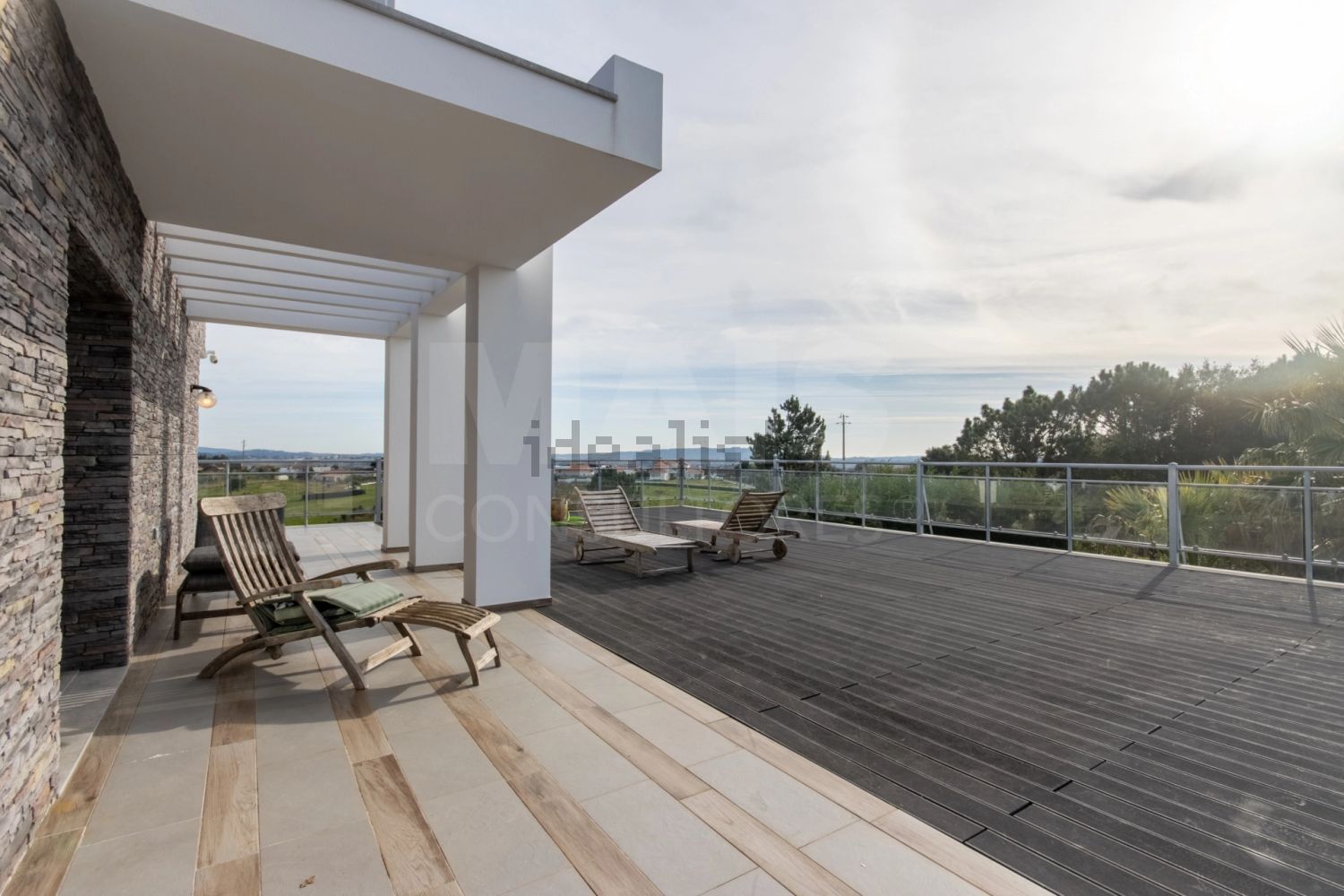 小楼房或别墅出售在Carvalhal - 阳台