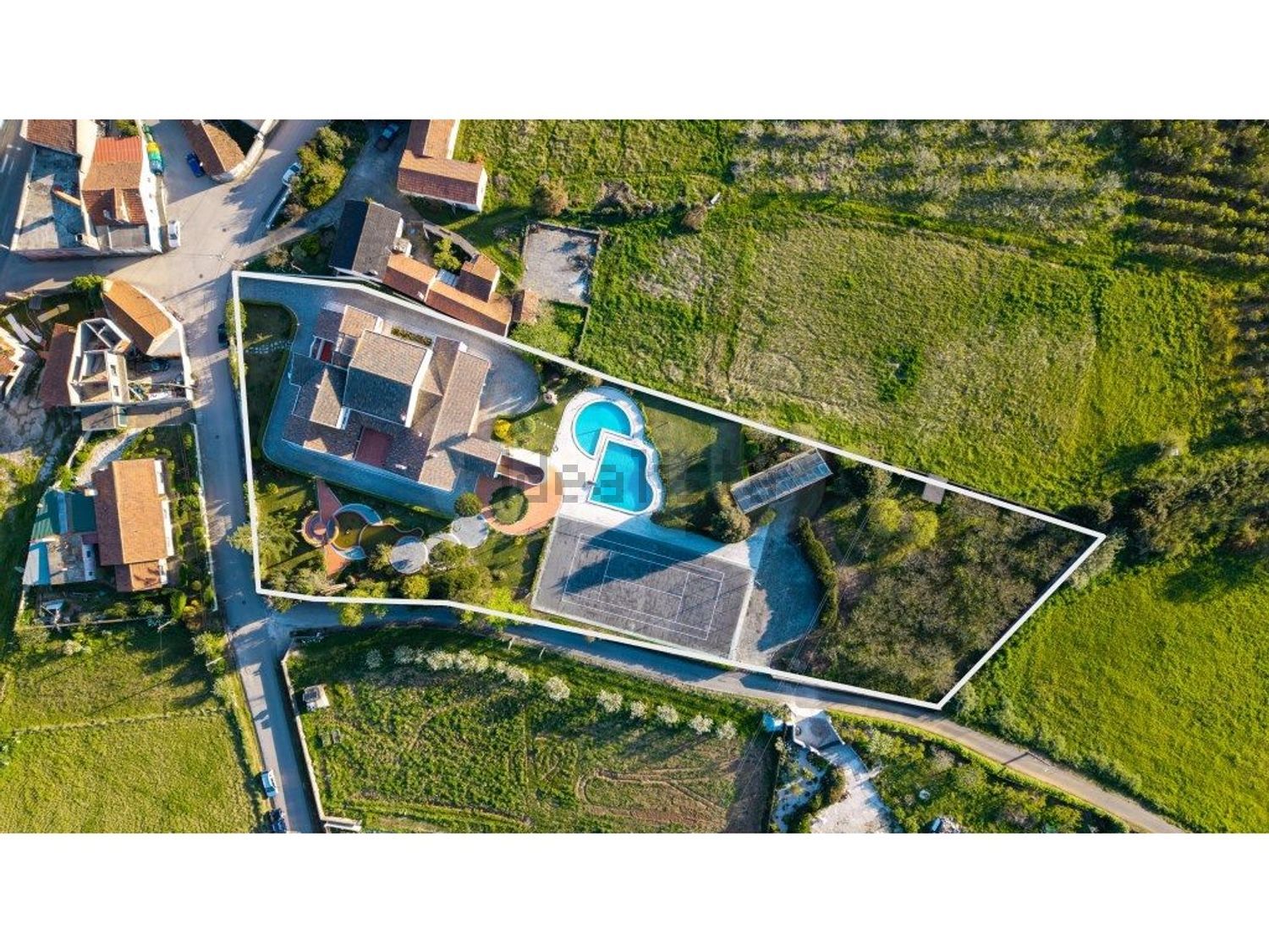 小楼房或独栋别墅出售在Rua da Barrada, 7 - 平面图