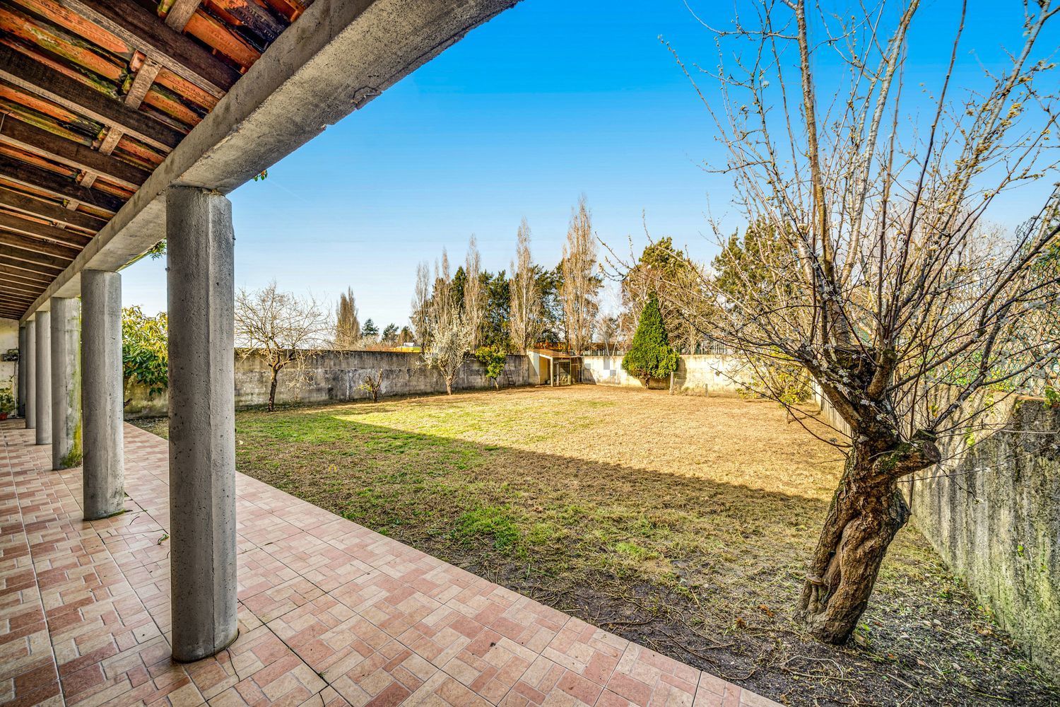 小楼房或独栋别墅出售在Avenida Mário Sacramento - 露台