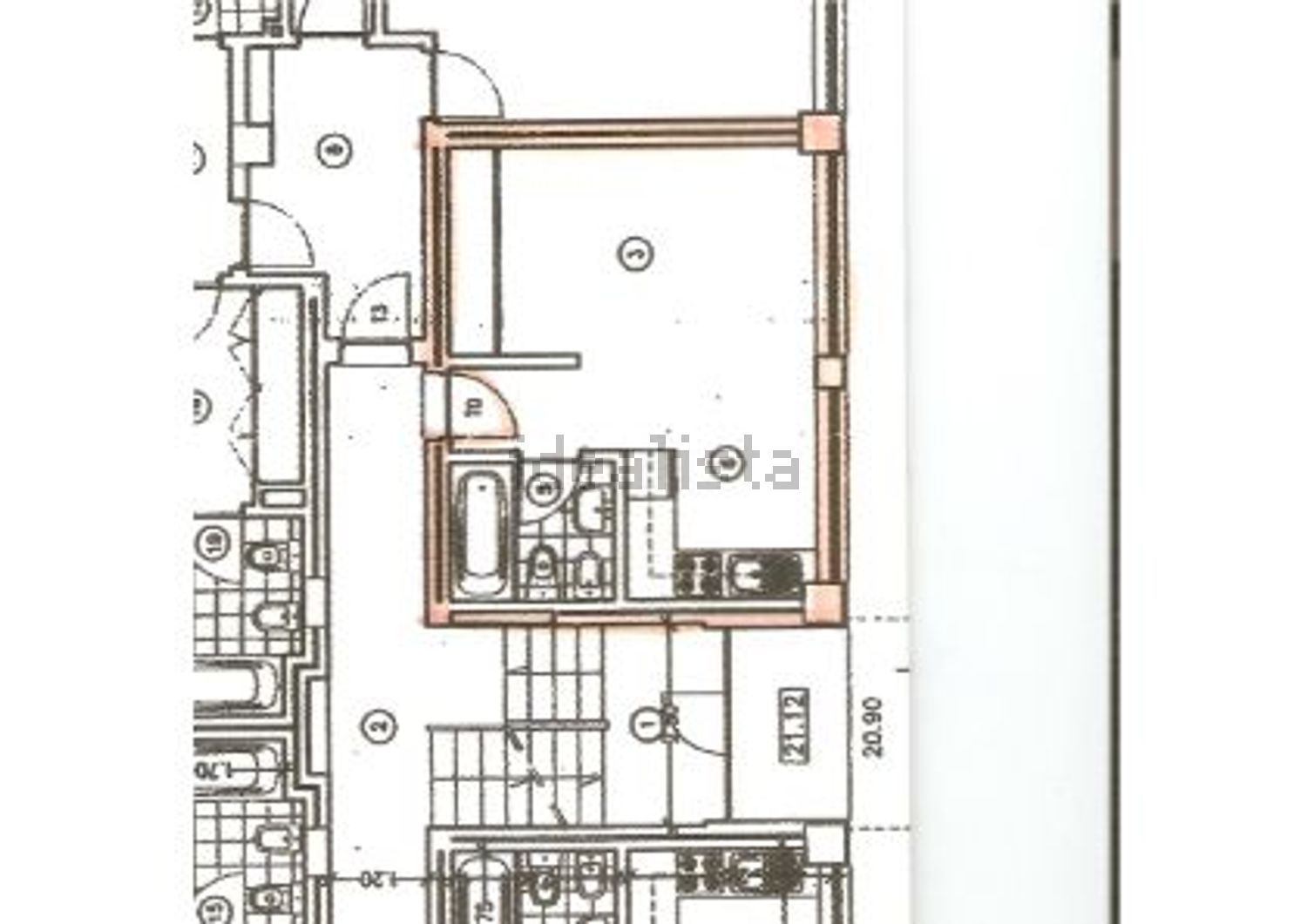T0（单人公寓）出售在Avenida da Guarda Inglesa s/n - 平面图
