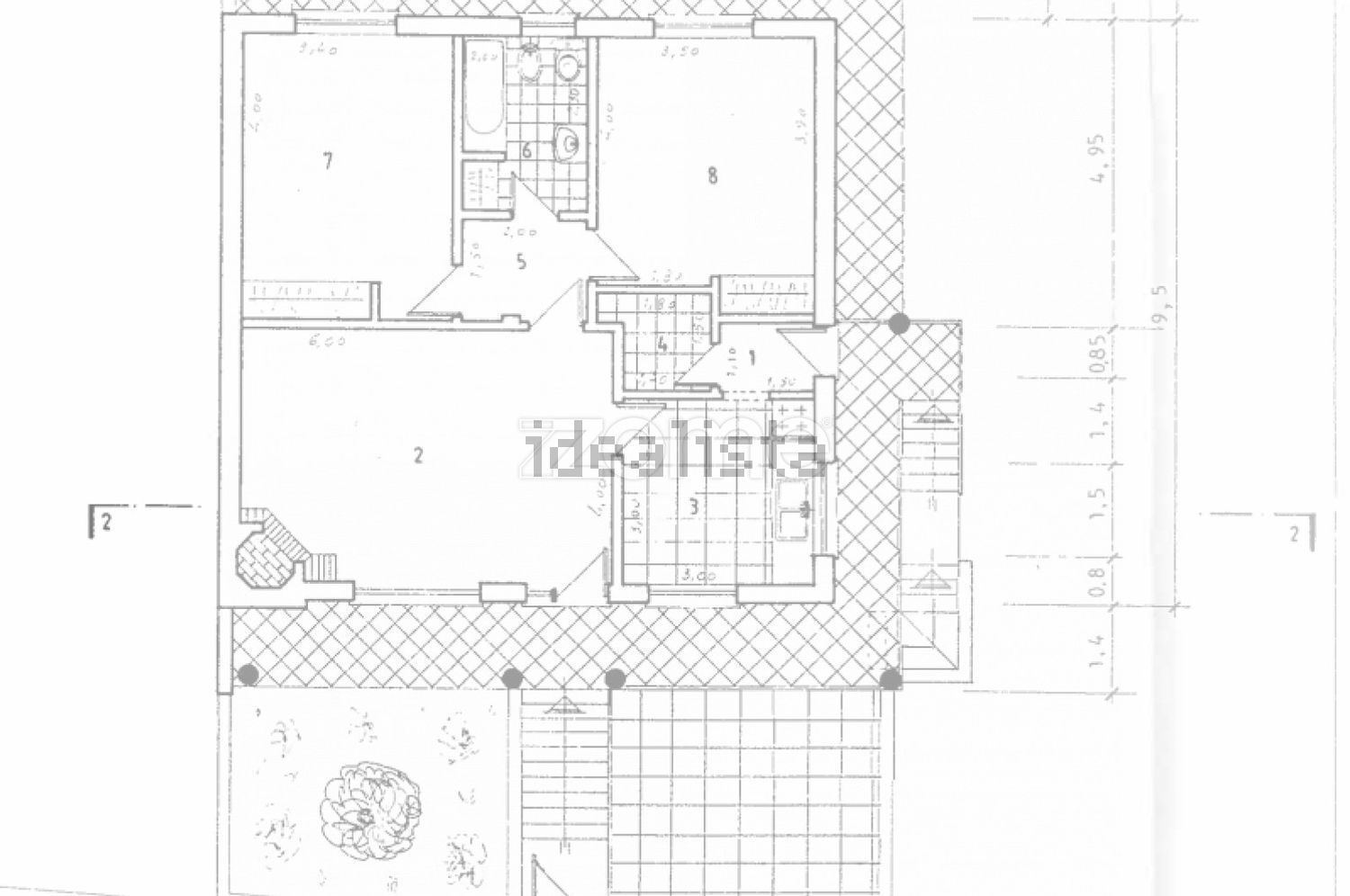 小楼房或独栋别墅出售在Rua da Aldeia, 187 - 平面图