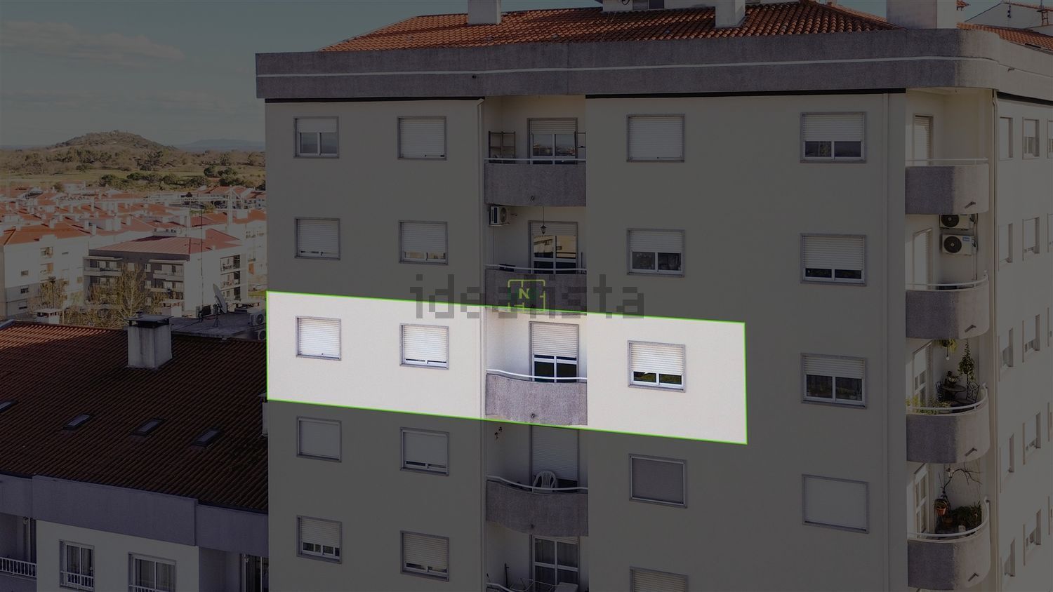 公寓 t4出售在Alameda da Liberdade - 平面图