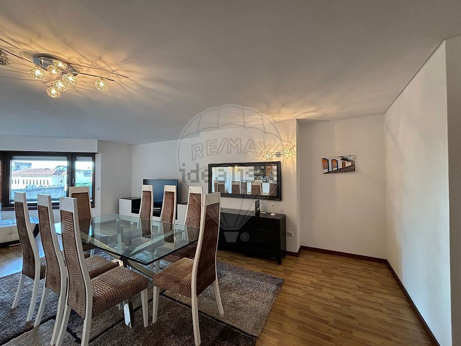 出租公寓 t3在Rua Ferreira de Castro - 客厅