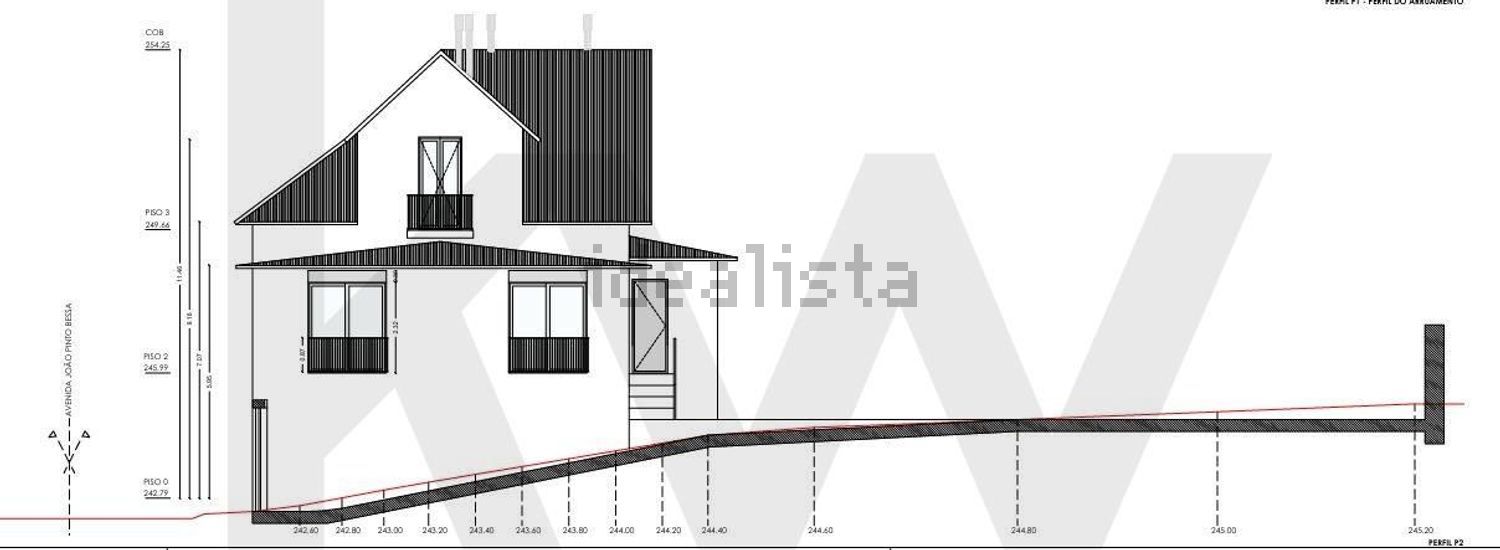 宫殿出售在Vila de Cucujães - 平面图