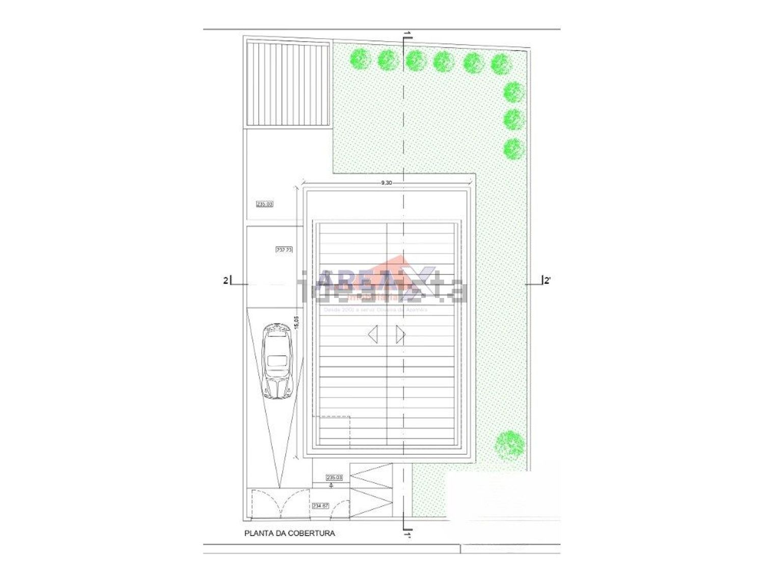 小楼房或独栋别墅出售在Vila de Cucujães - 平面图