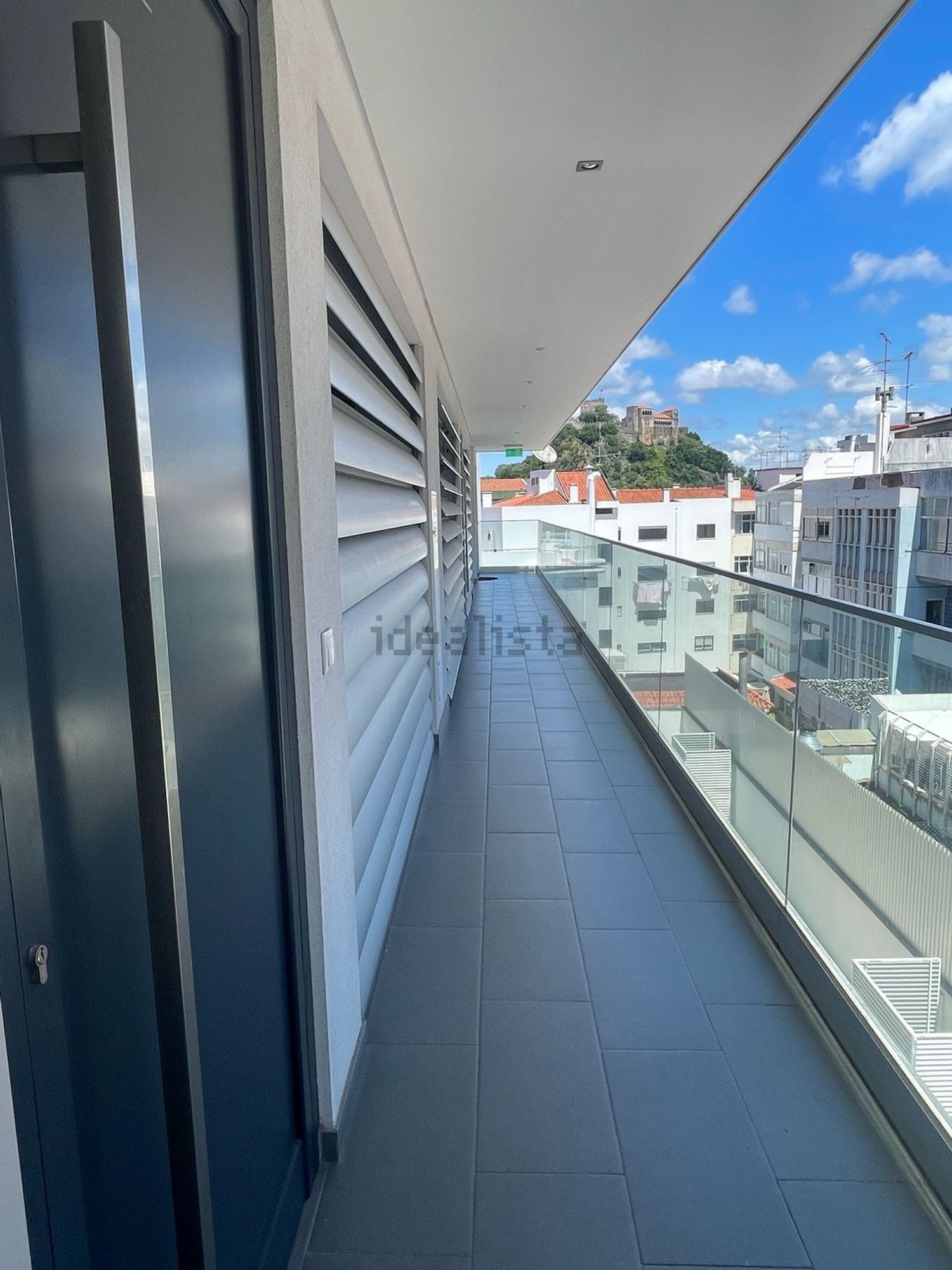 出租公寓 t1在Rua de Alcobaça, 13 - 阳台