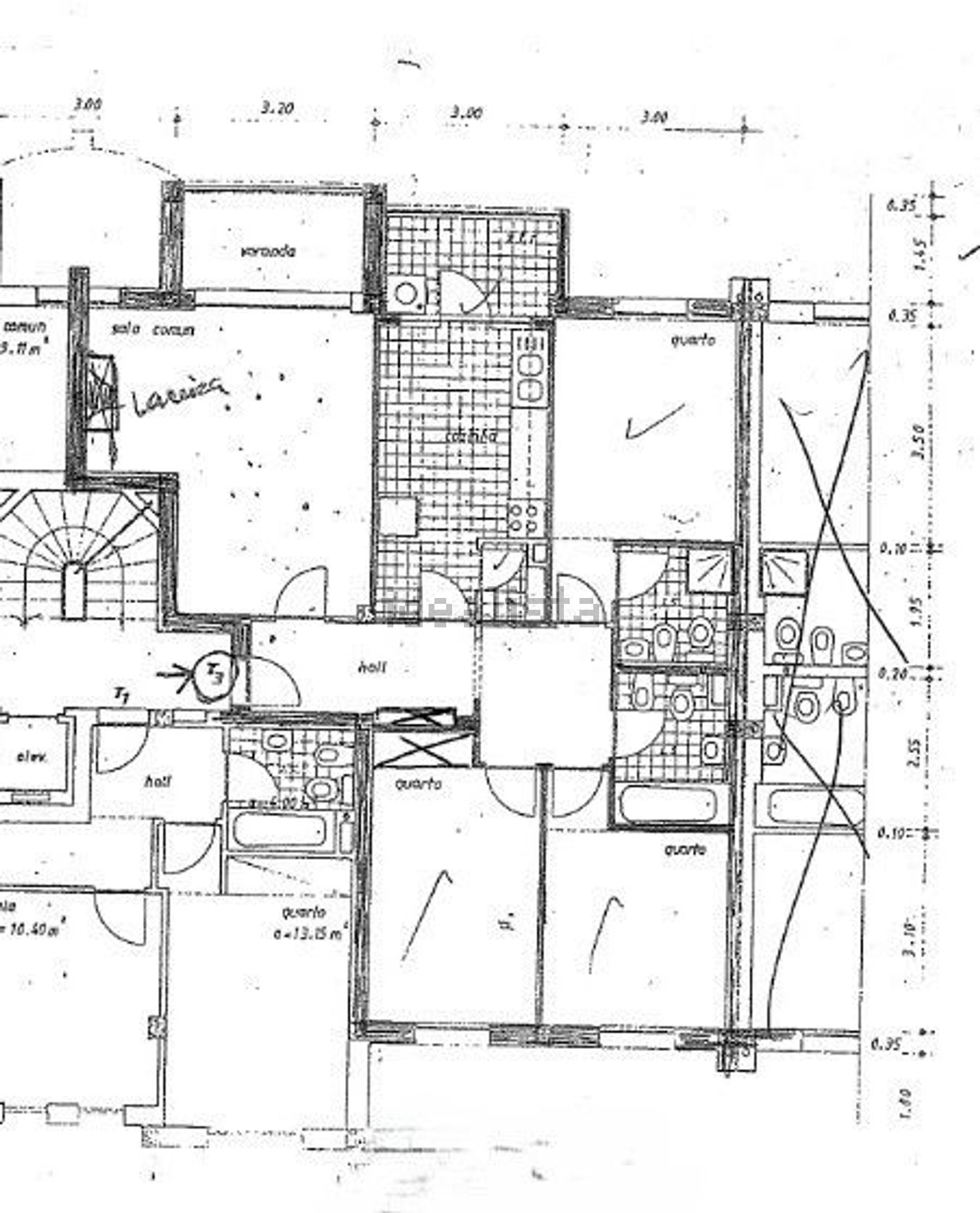 公寓 t3出售Urbanização Ar e Sol, 22 - 平面图