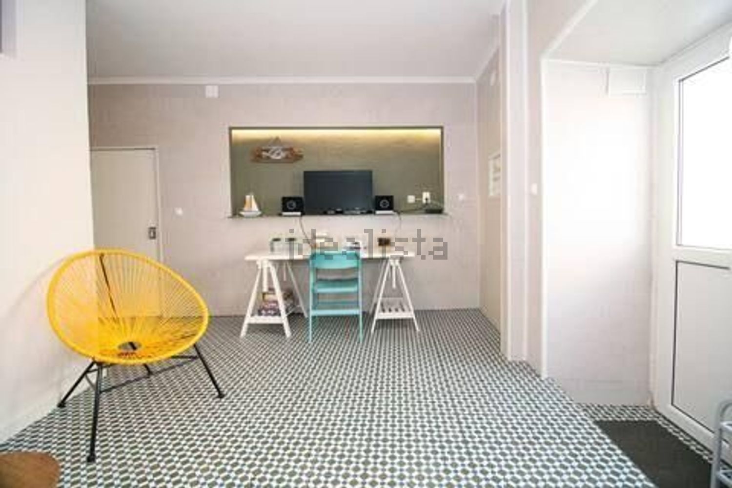 出租公寓 t2在Rua do Pandeiro, 19 - 客厅