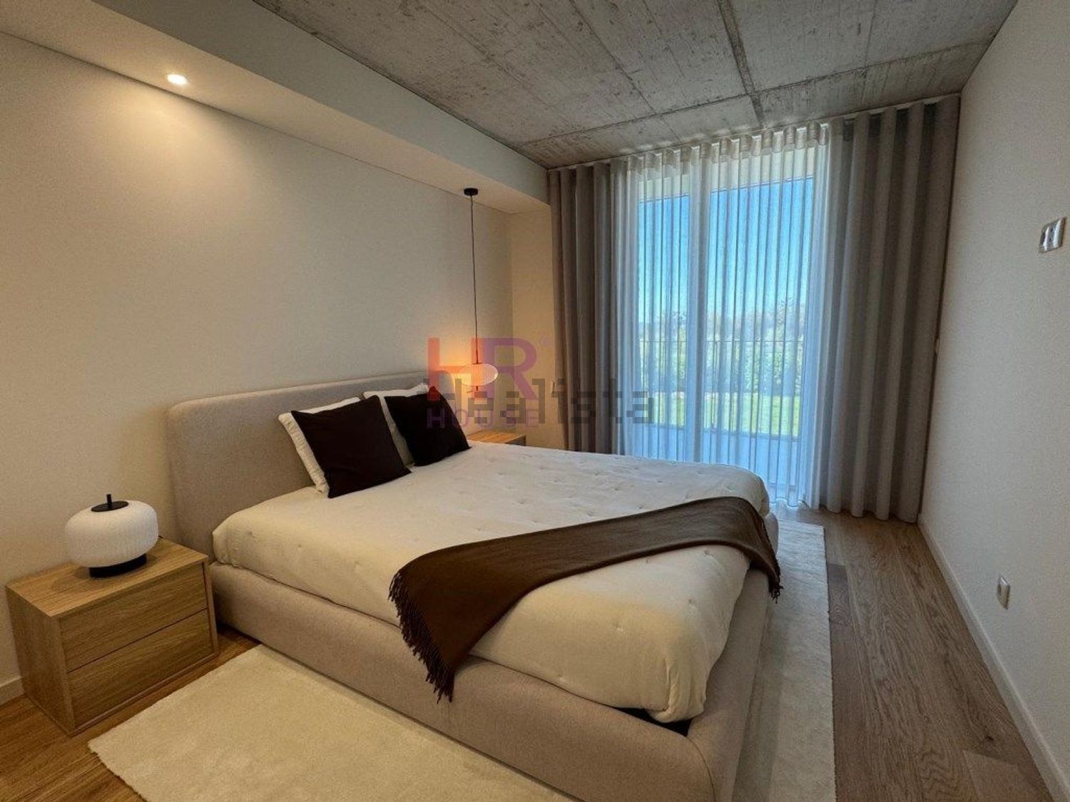 出租公寓 t1在Santa Clara e Castelo Viegas - 卧室