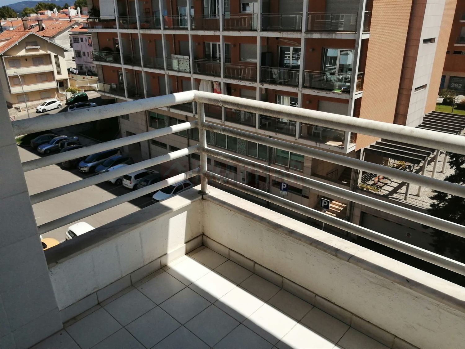 出租公寓 t2在Rua São Teotónio, 55 - 阳台