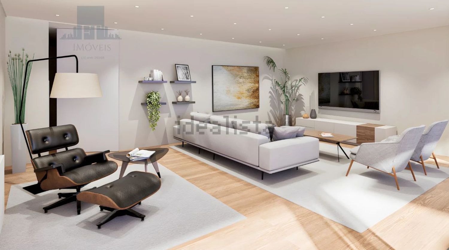 公寓 t2出售在Rua António da Rocha Madail, 26 - 客厅