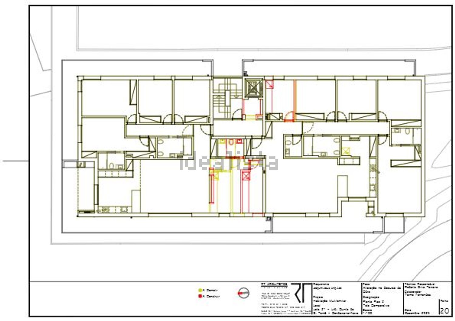 复式公寓出售Urbanização da Quinta de São Tomé s/n - 平面图