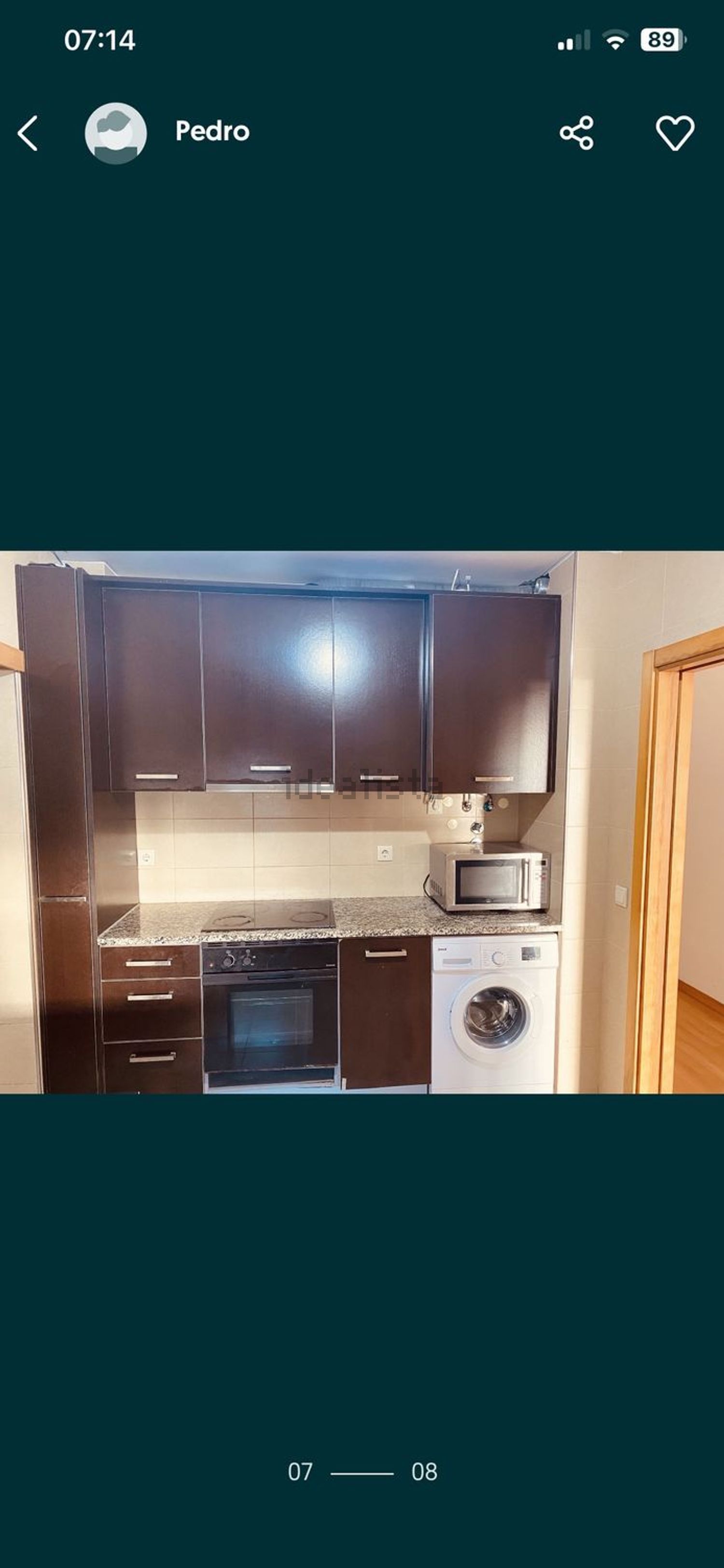 出租公寓 t1在Rua Nossa Senhora da Encarnação, 17 - 厨房