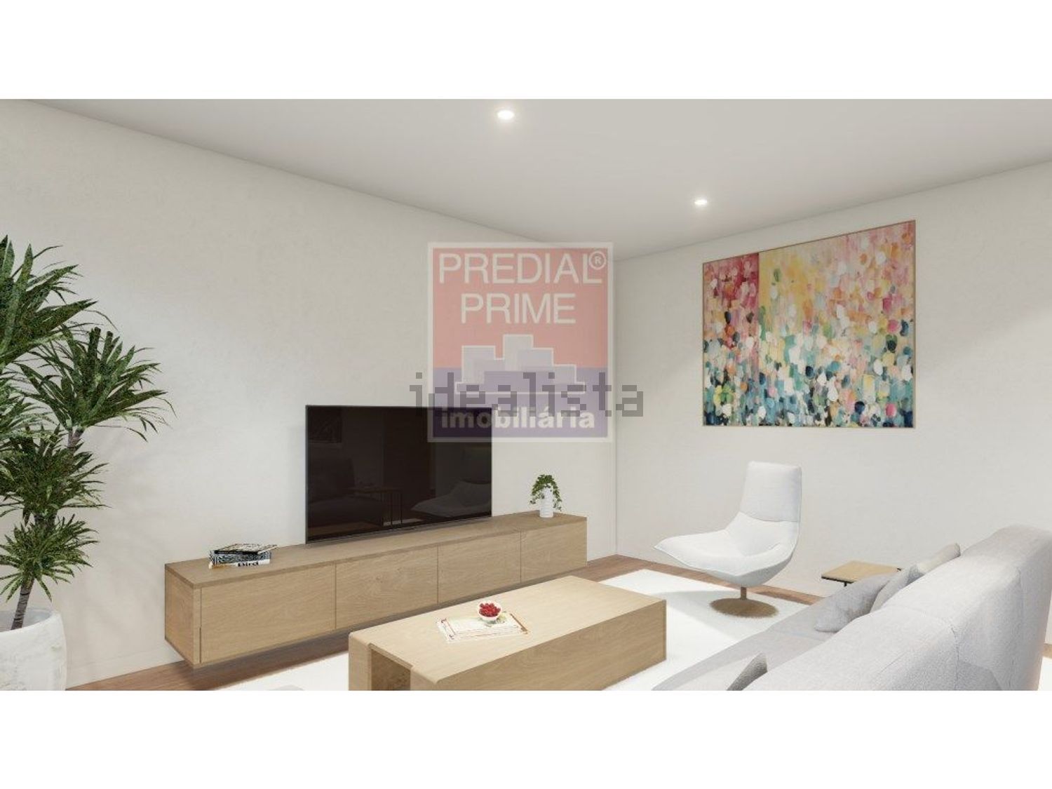 公寓 t1出售在Rua Alfredo Andrade - 客厅