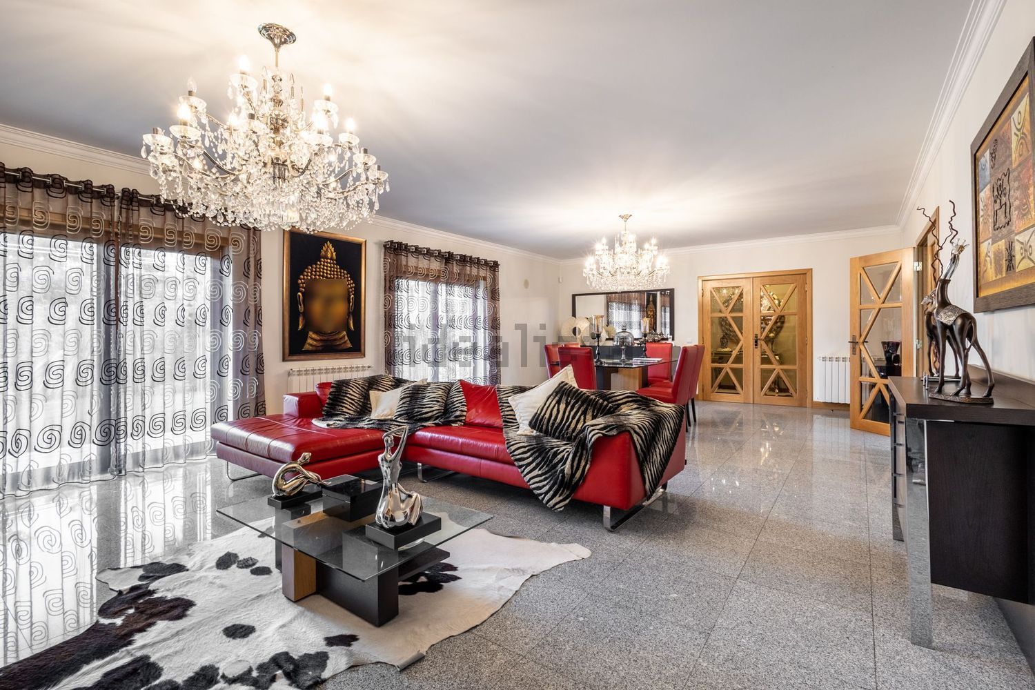 小楼房或独栋别墅出售在Rua do Crespo Norte - 客厅