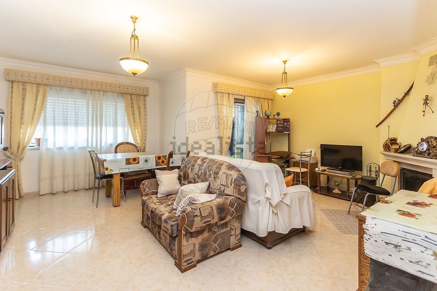 公寓 t3出售在Rua Roma - 客厅