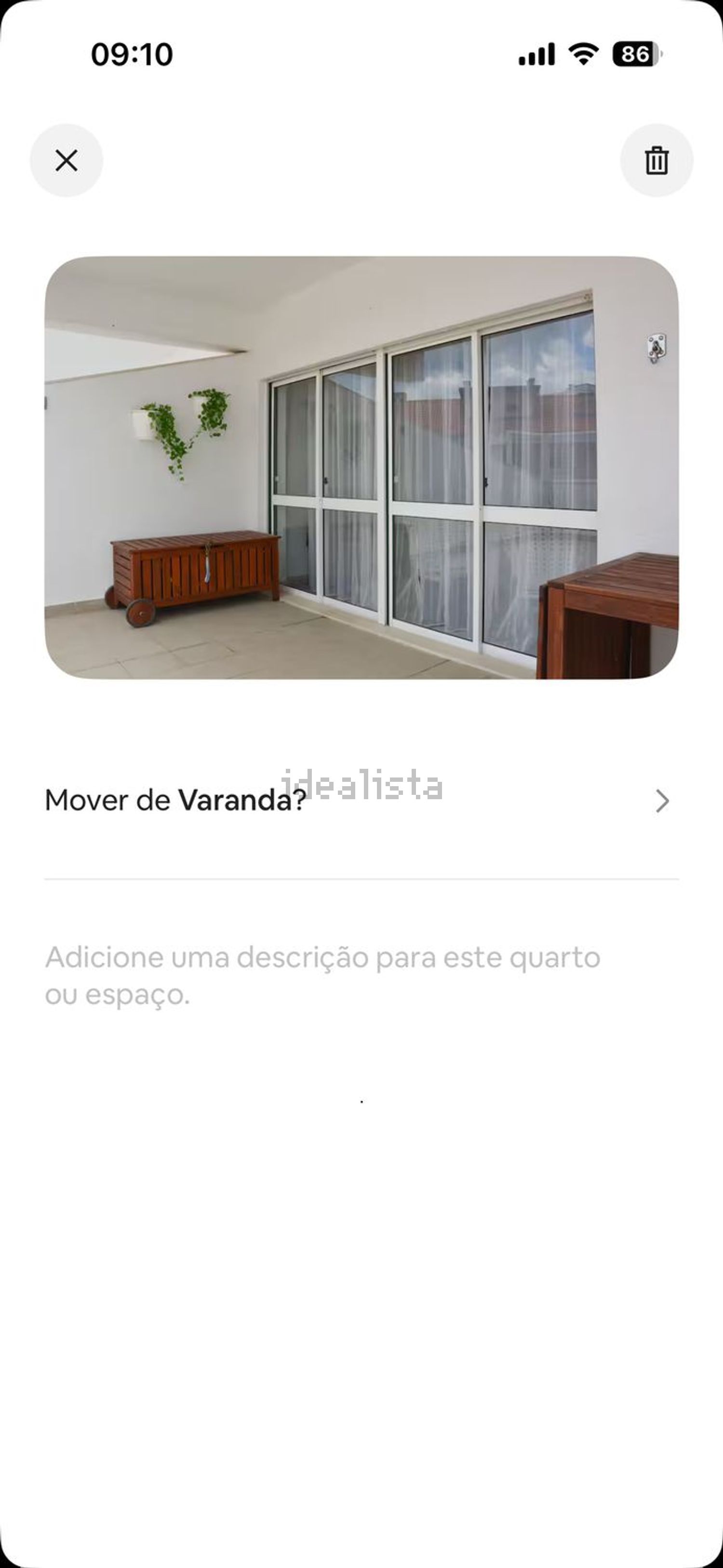 公寓 t2出售在Avenida dos Combatentes, 25 - 阳台
