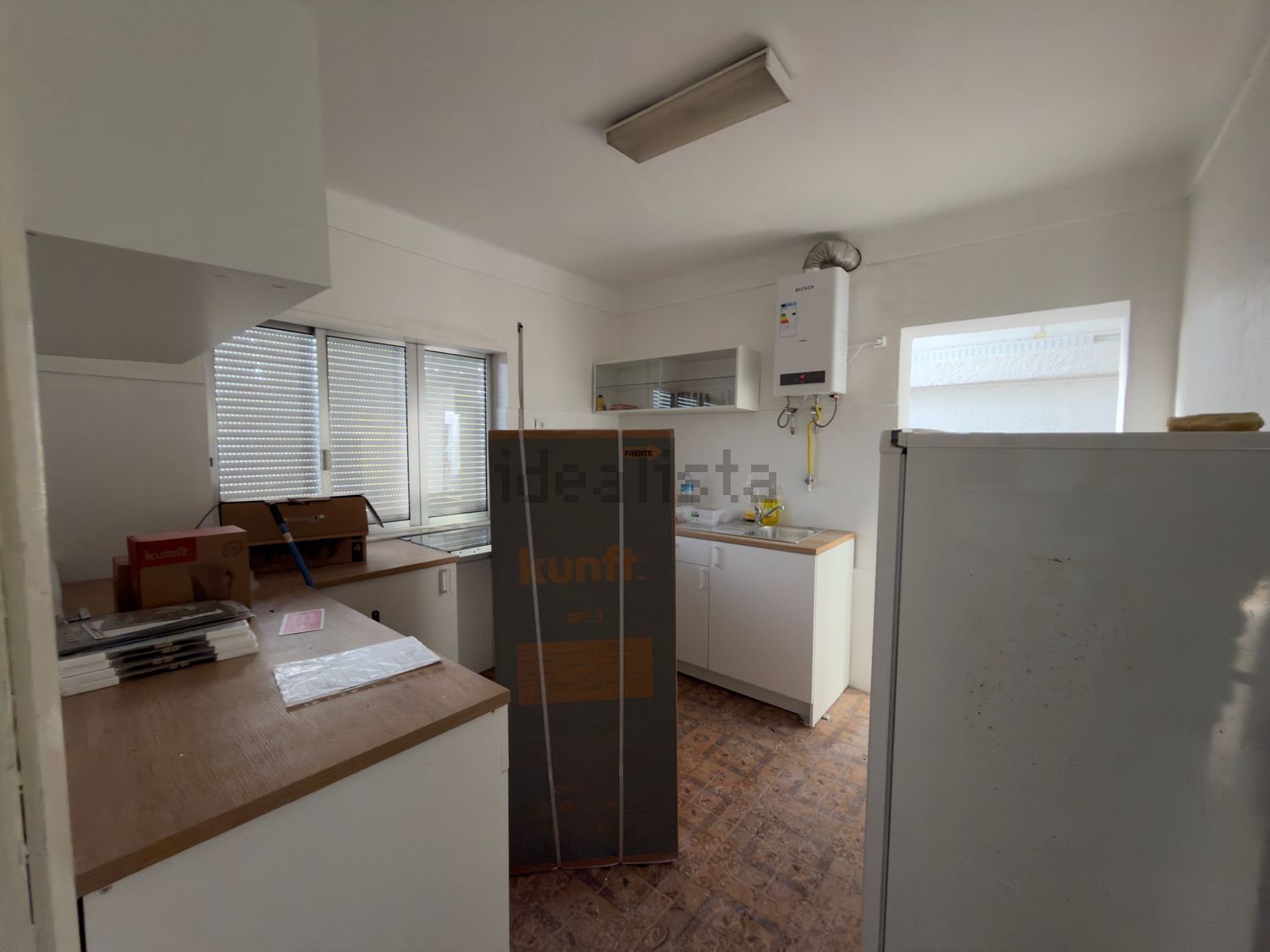 出租房间在Rua Fonte da Preguiça, 13 - 厨房