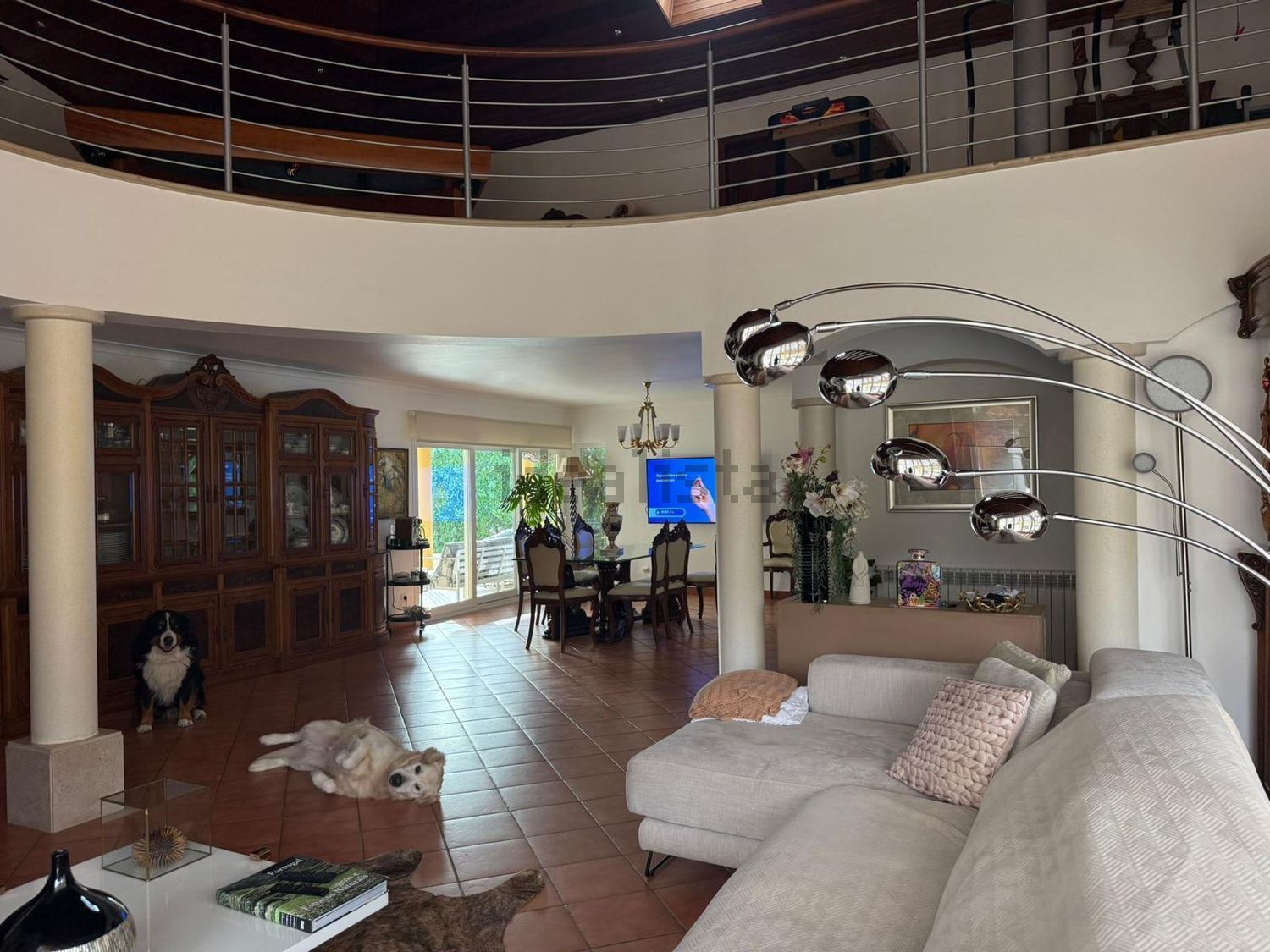 小楼房或独栋别墅出售Vila Nova de santo Andre - 客厅
