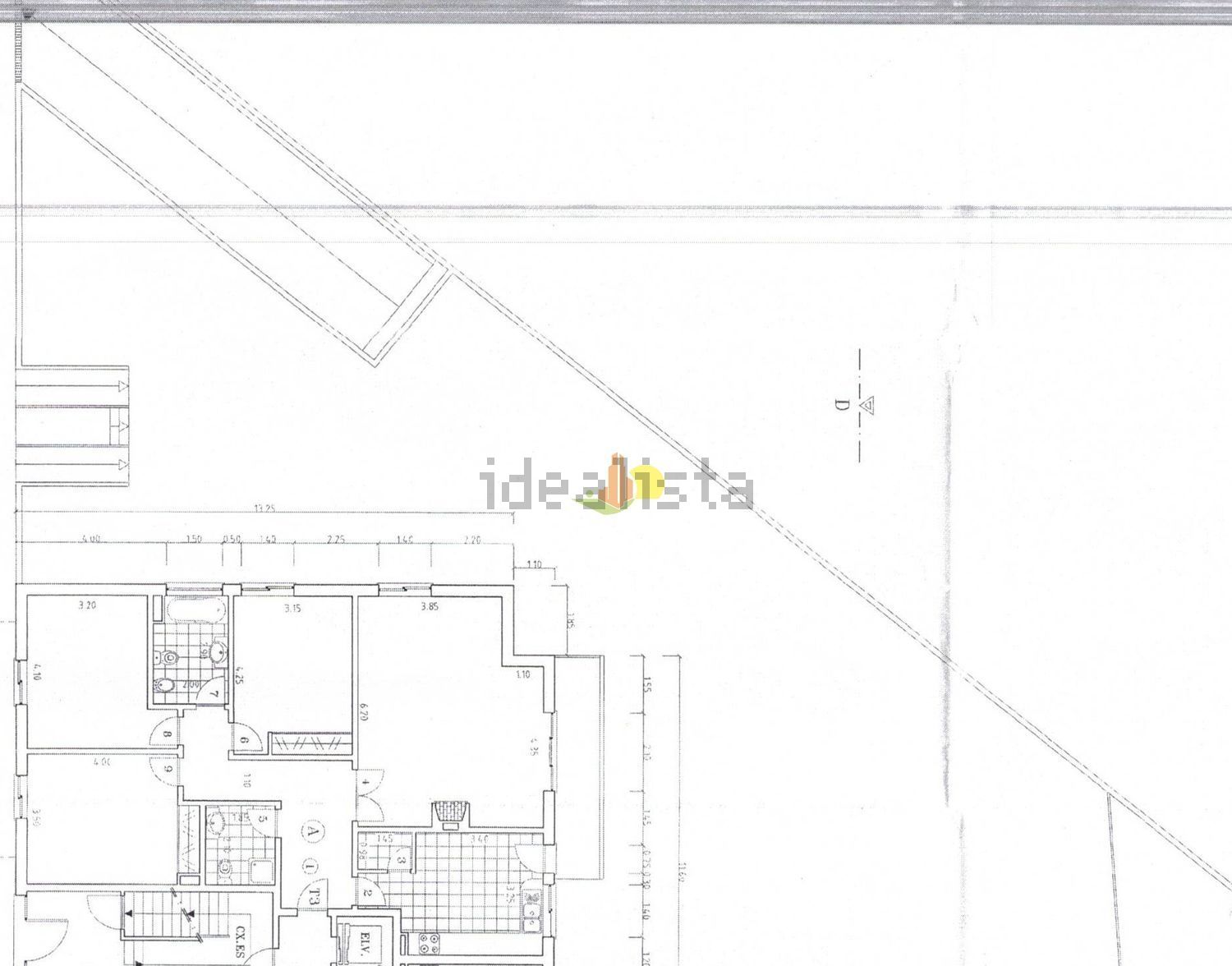 公寓 t3出售在Alto do Forno - Alto da Fonte - 平面图