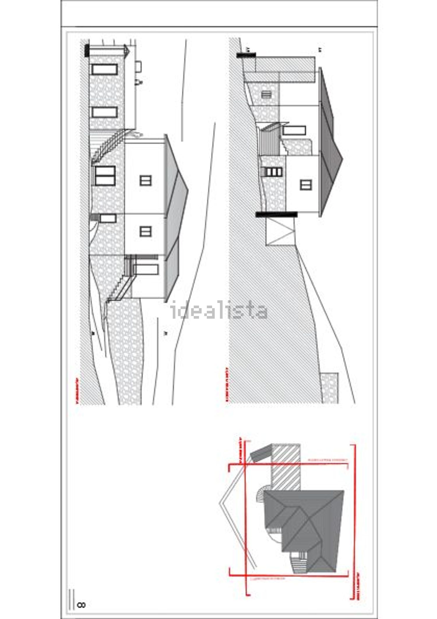 小楼房或独栋别墅出售在Avenida São João Baptista - 平面图